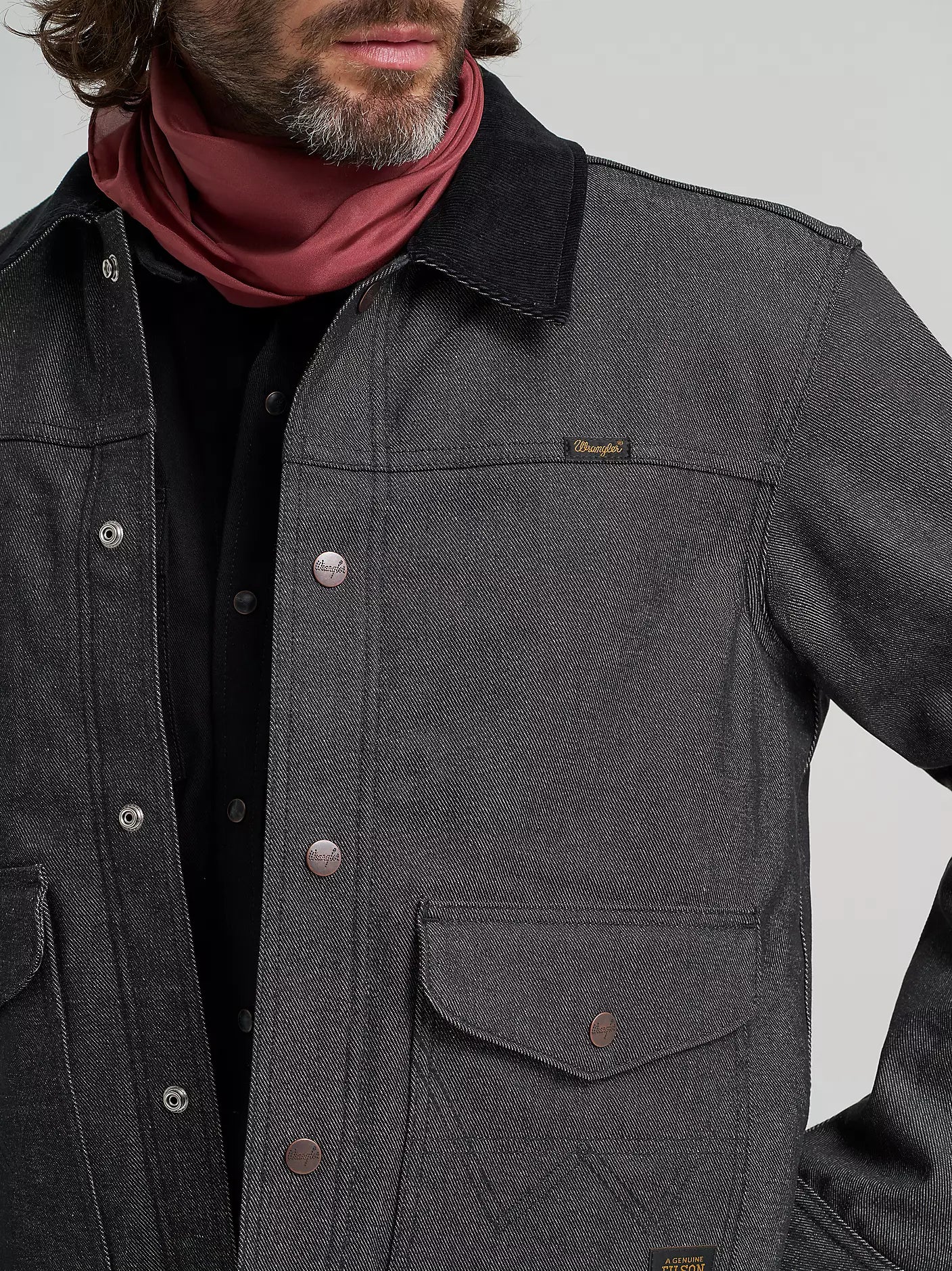 Wrangler® X Filson Denim Work Jacket | Black