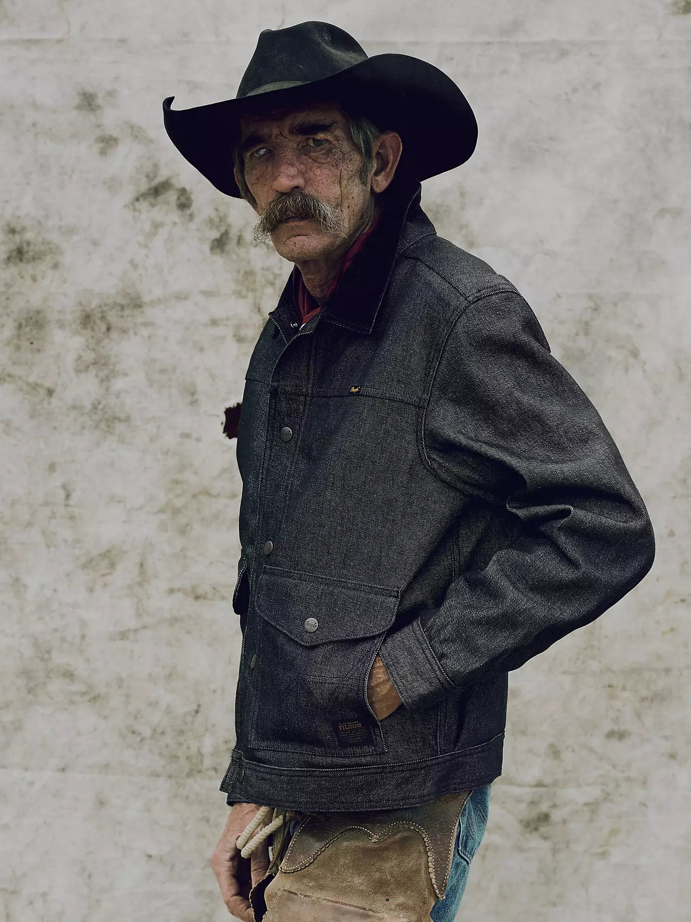 Wrangler® X Filson Denim Work Jacket | Black