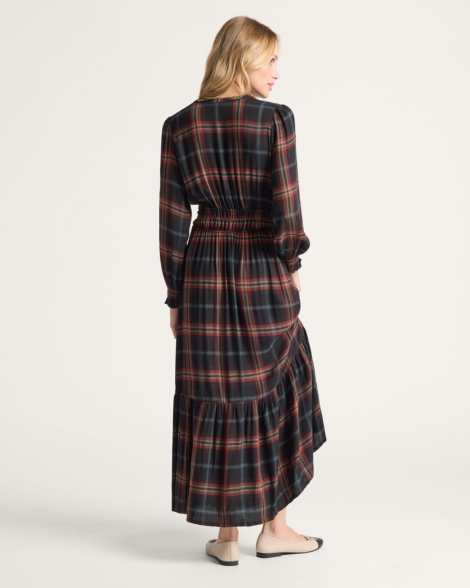 Pendleton | Zoe Dress | Black Multi Plaid