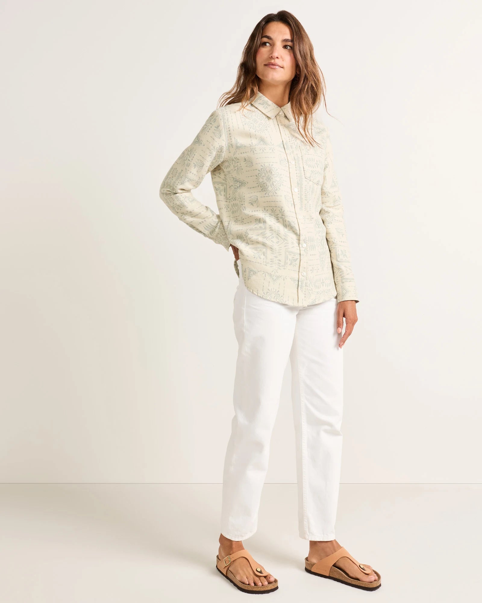 Pendleton | Perfect Pocket Shirt | Shale Laurel Grove