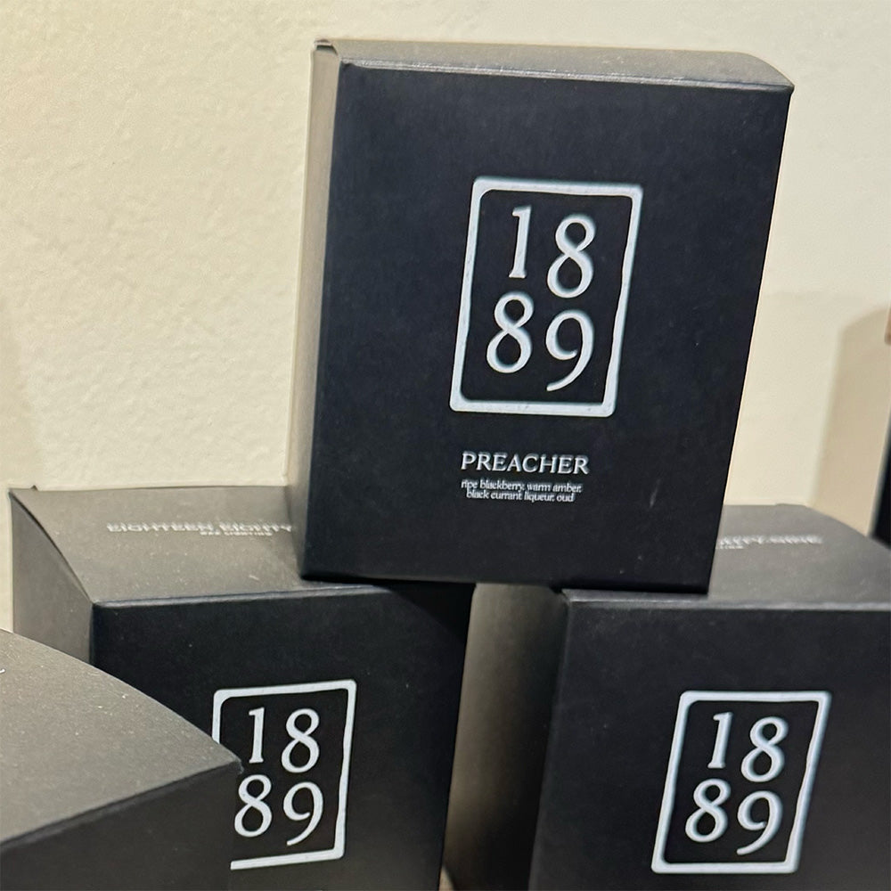 1889 Wax Lighting | 10 oz. Smoked Glass Votive | Nocturne