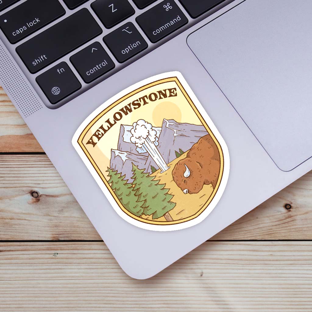 Yellowstone Nature Sticker