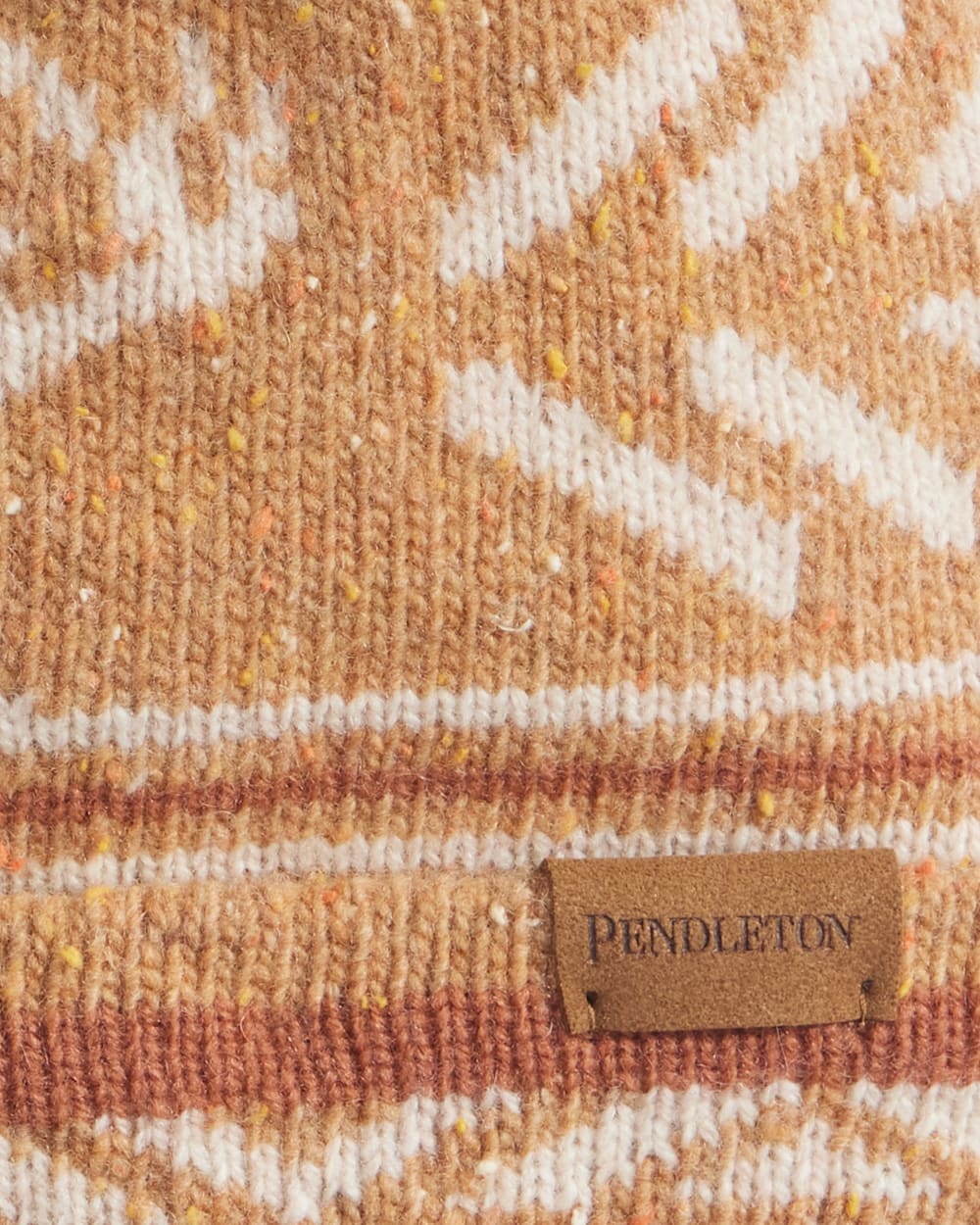 Pendleton | Icon Pom Beanie | Tan