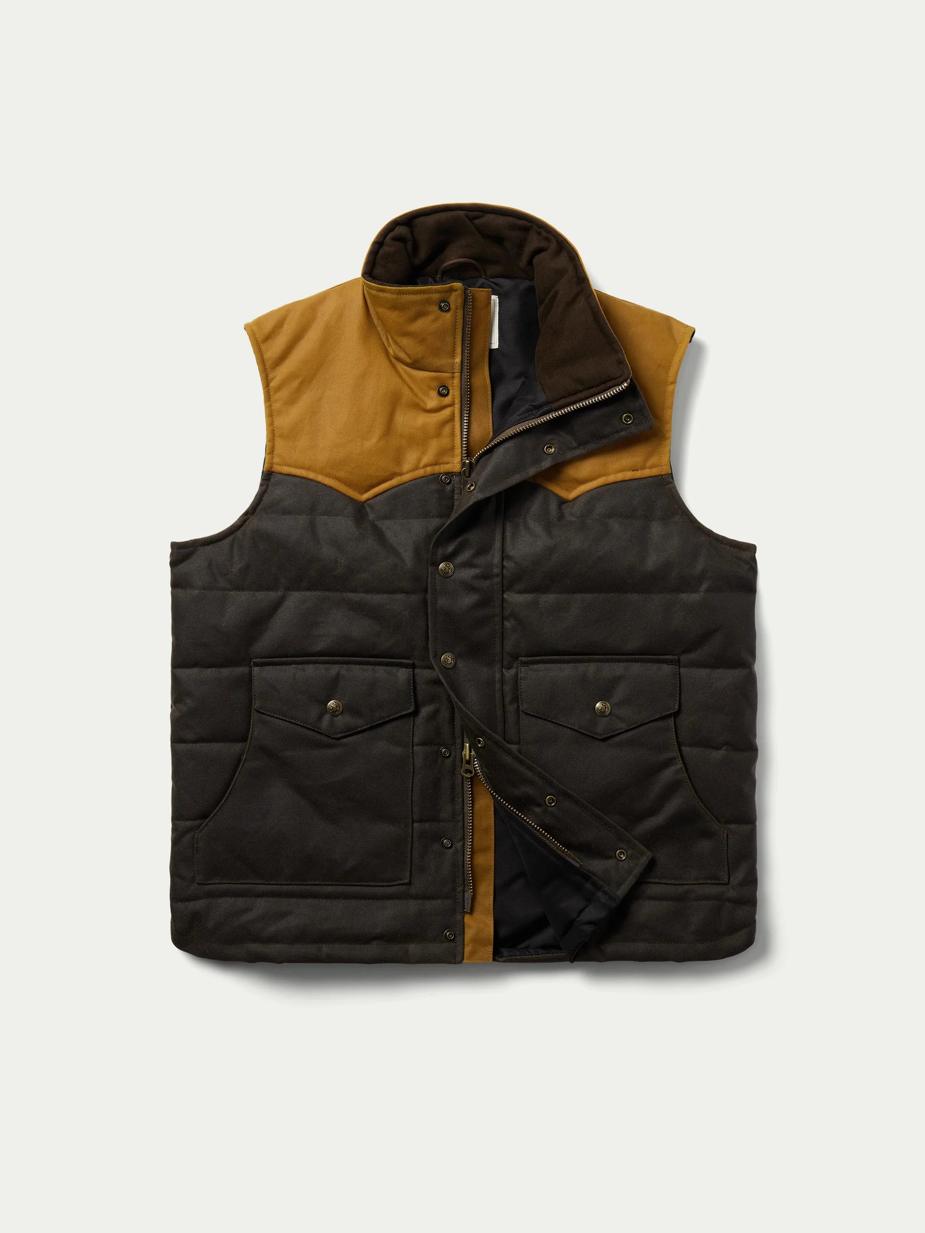 Schaefer Outfitter | Rangewax Puffer Vest | Wood