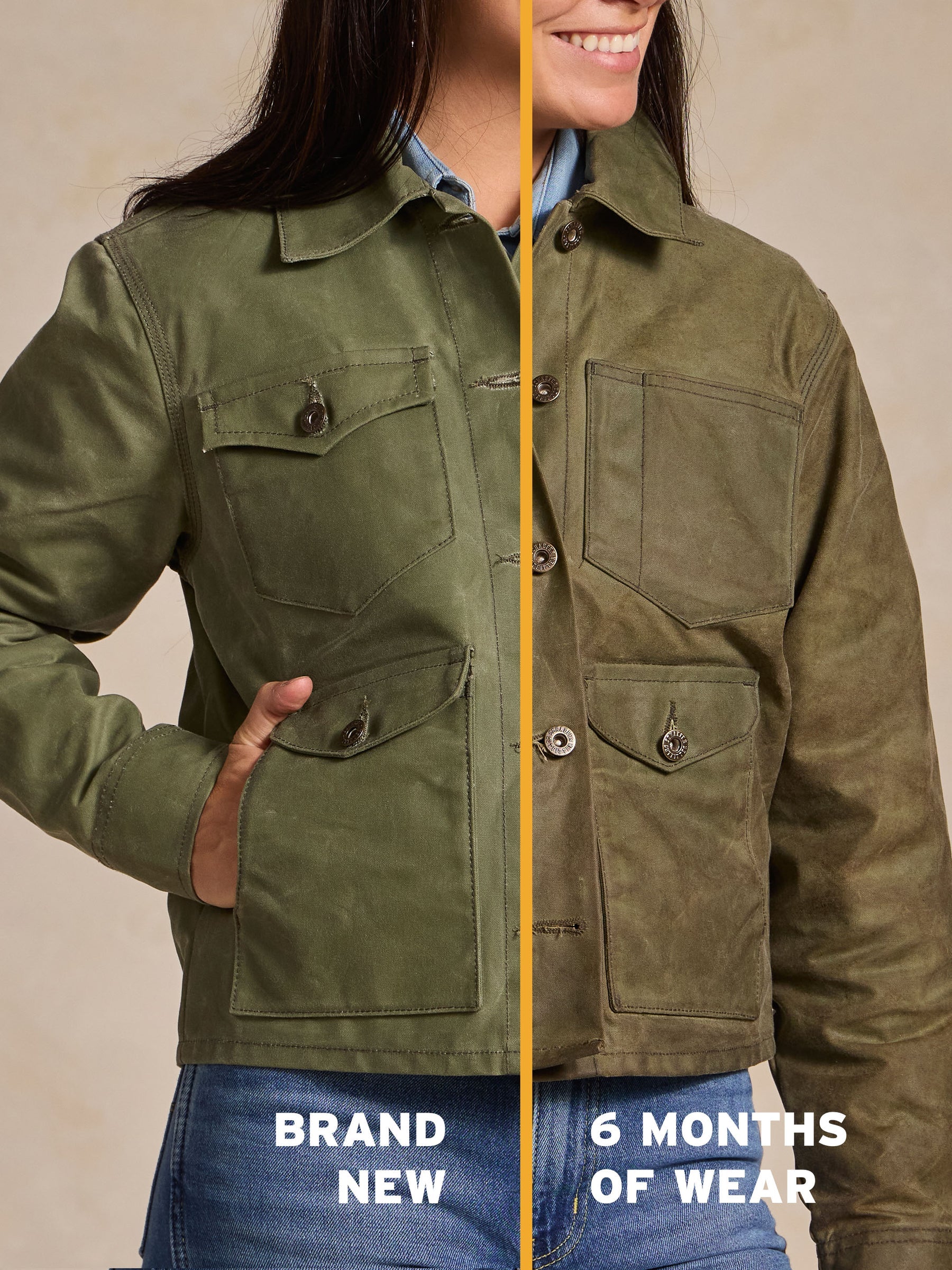 Schafer Outfitter | Rangewax® Mesquite Brush Jacket | Moss
