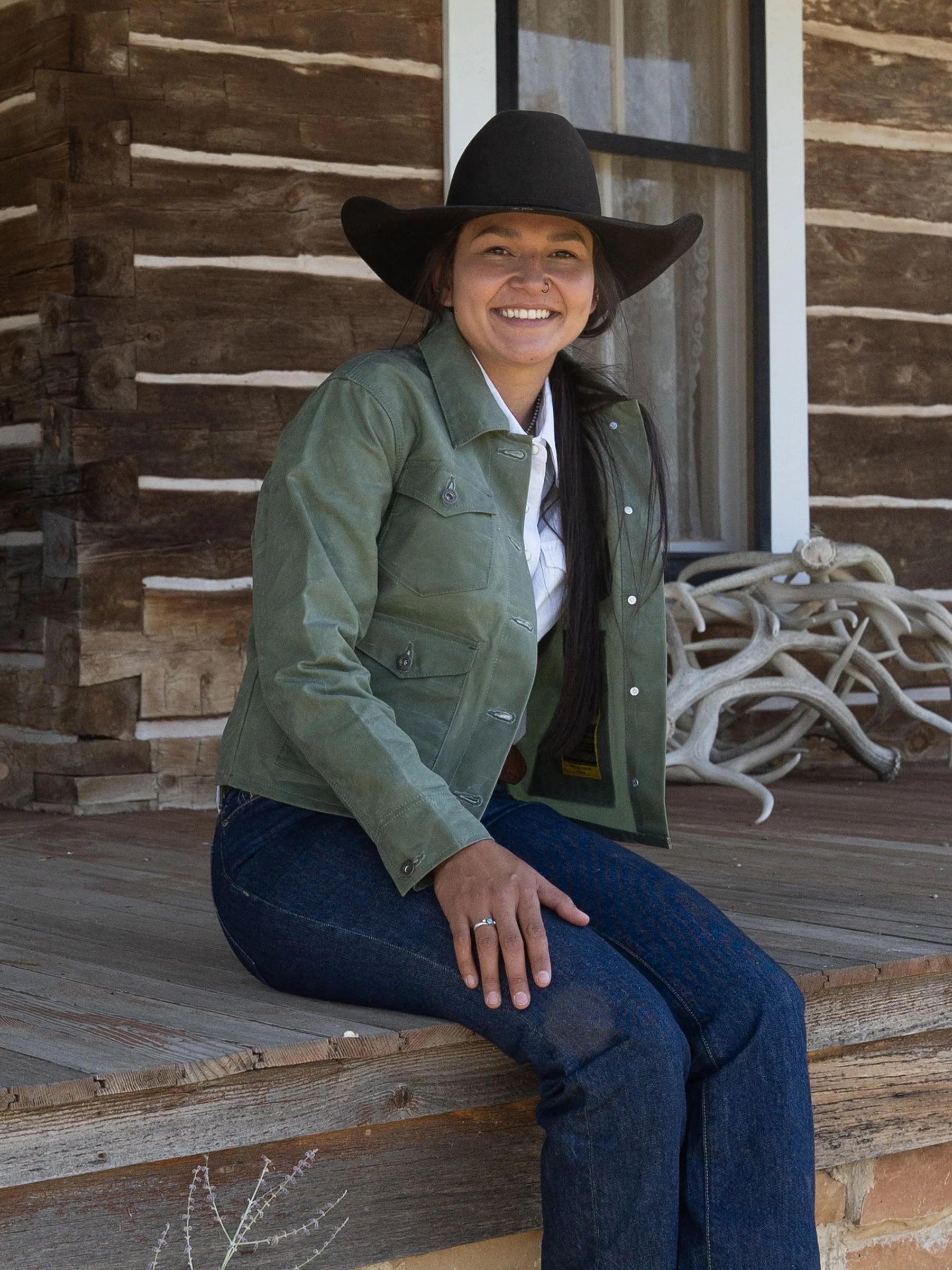 Schafer Outfitter | Rangewax® Mesquite Brush Jacket | Moss