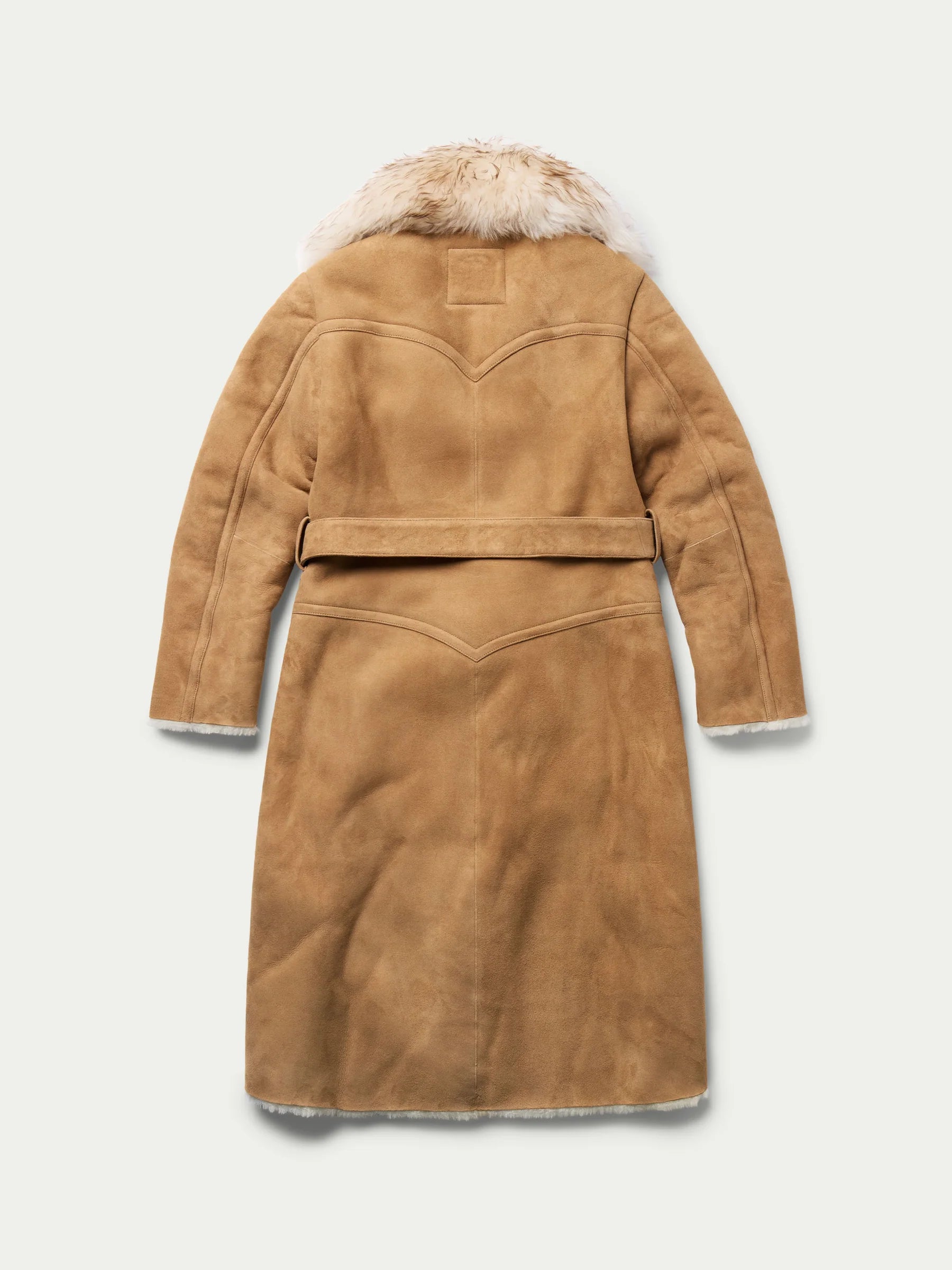 Schaefer Outfitter | Long Shearling Coat | Chestnut