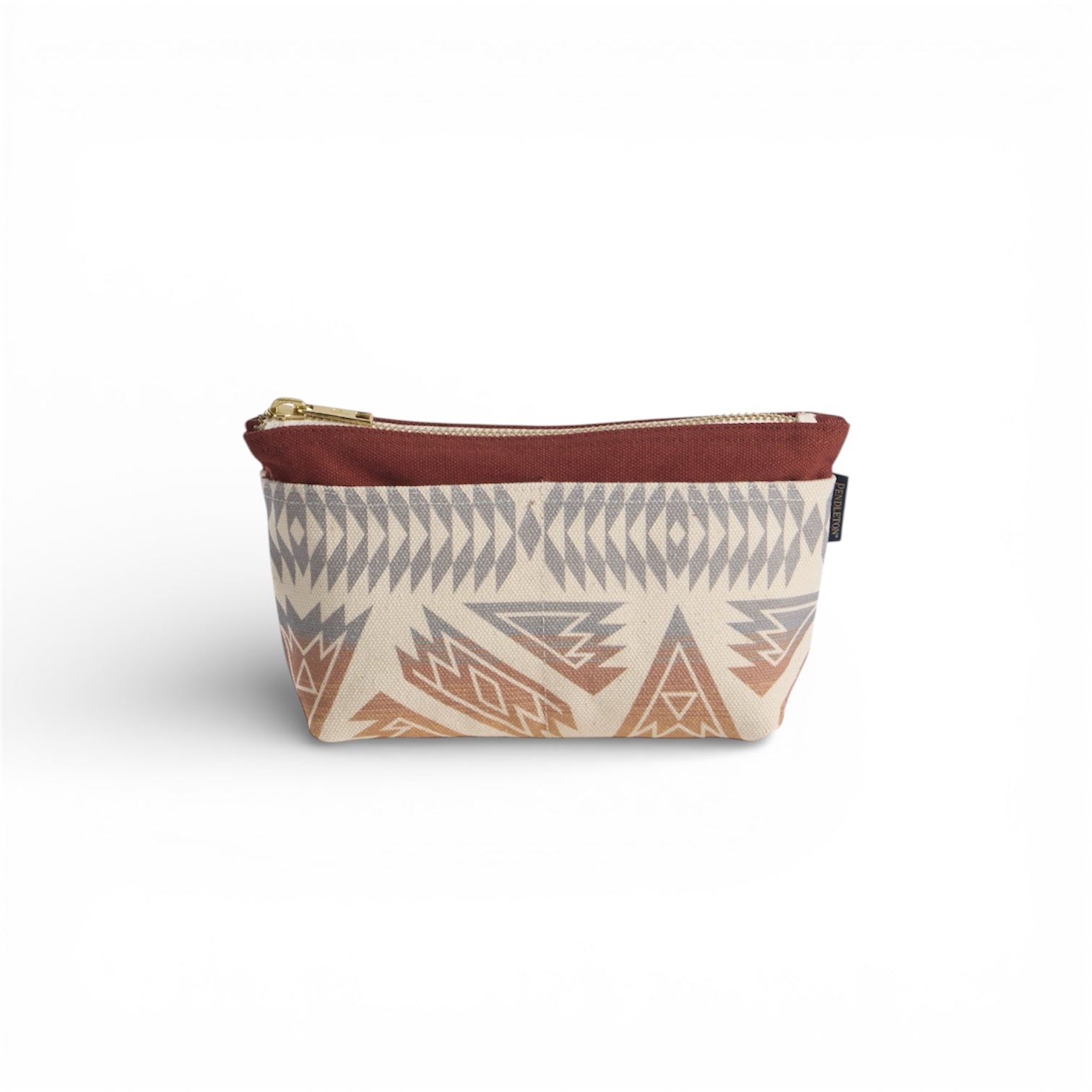 Pendleton | Astoria Canvas Zip Pouch | Ponderosa Brick