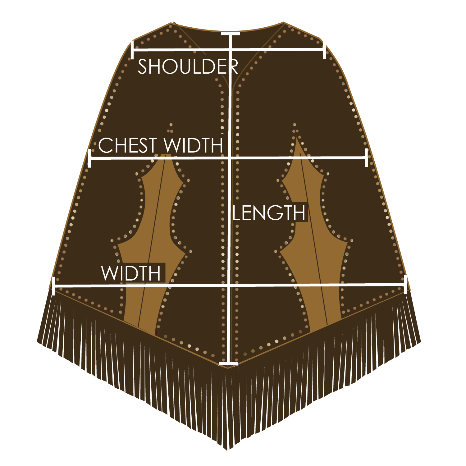 Western & Co. | Shades of Chocolate Cape