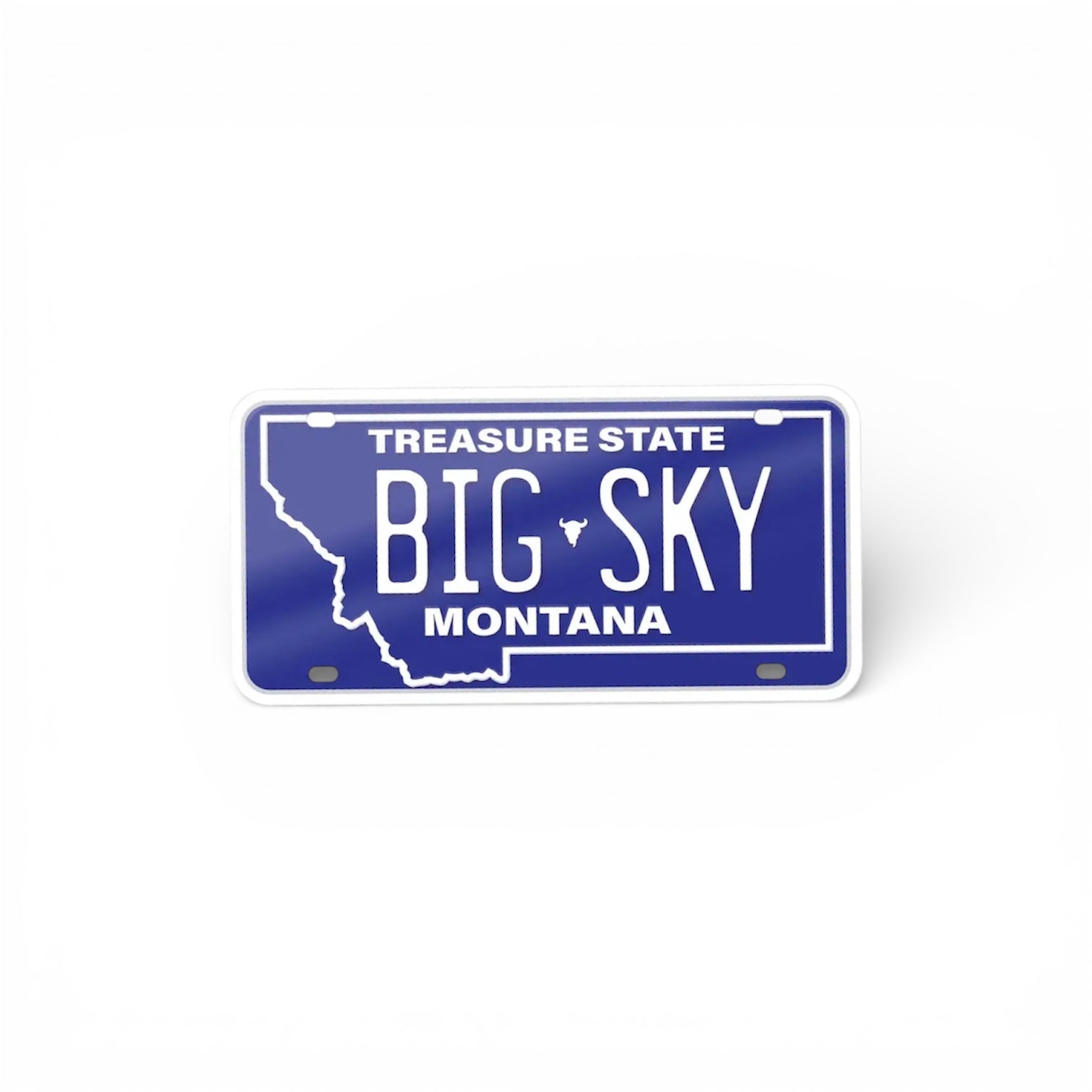 Big Sky Montana License Plate Sticker