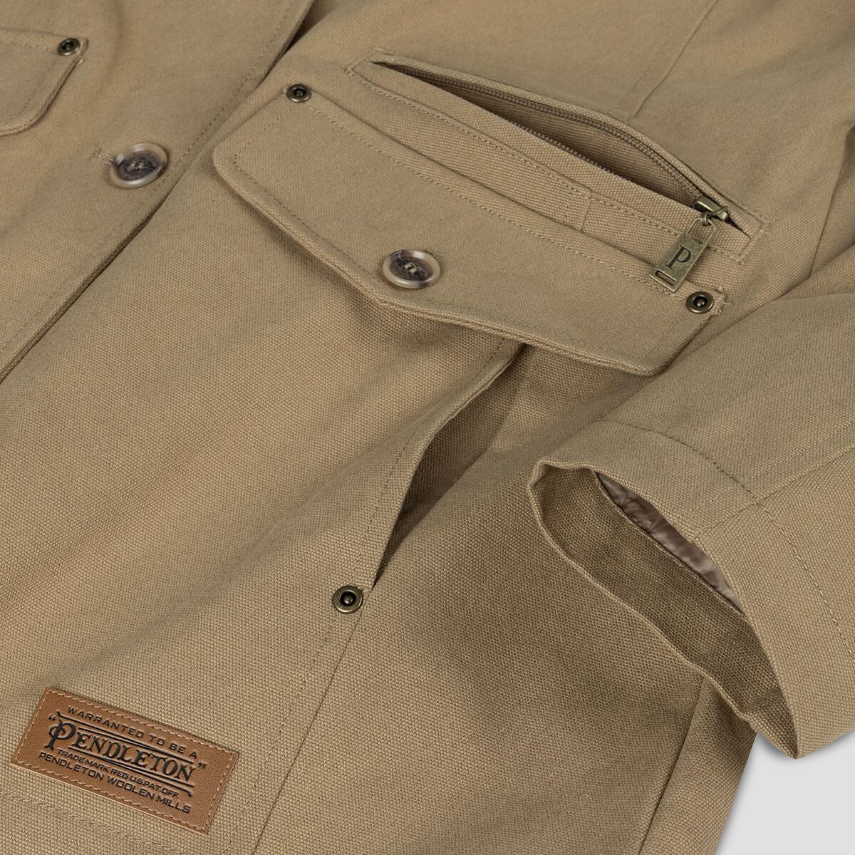 Pendleton | Judith Corduroy Collar Field Coat | Old Oak