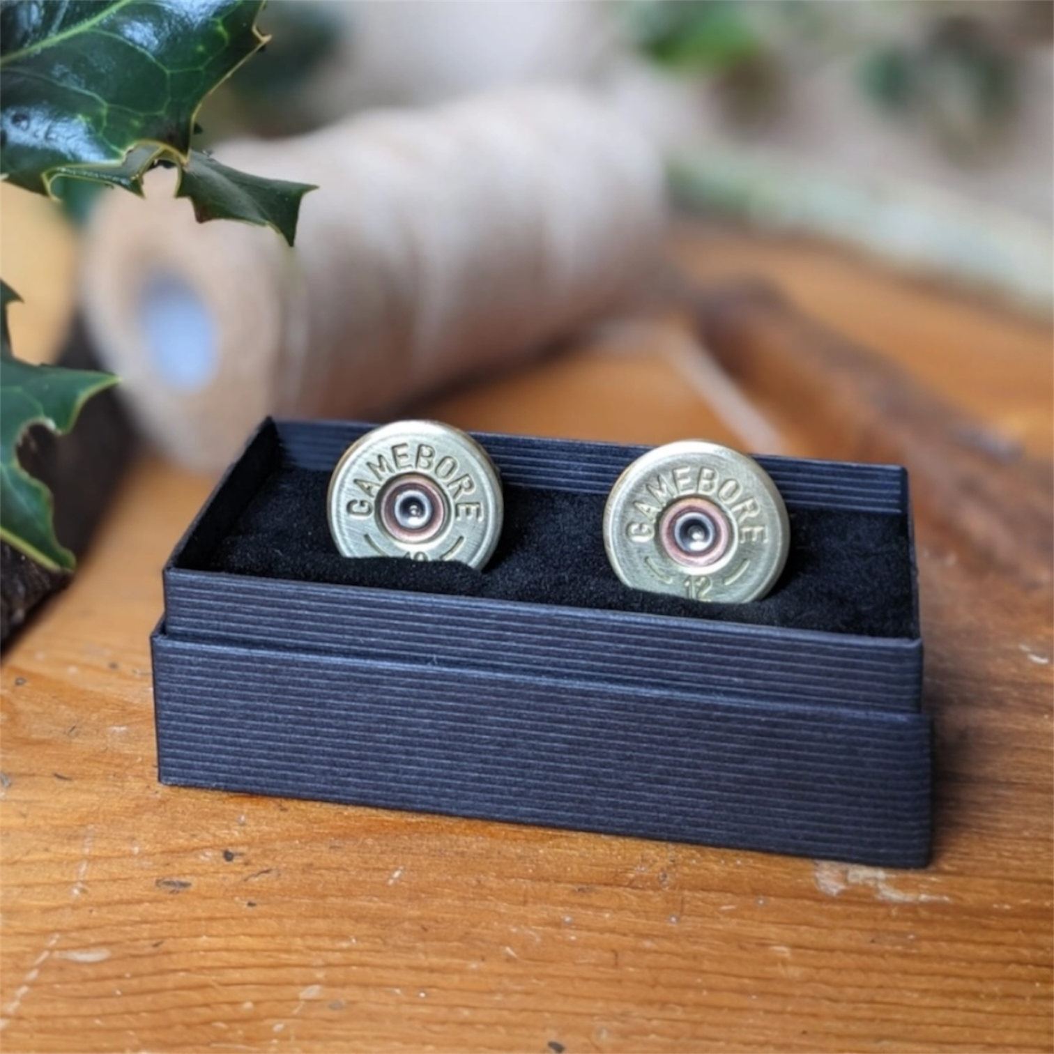 Upcycled Shotgun Cartridge Cufflinks | 12 Gauge