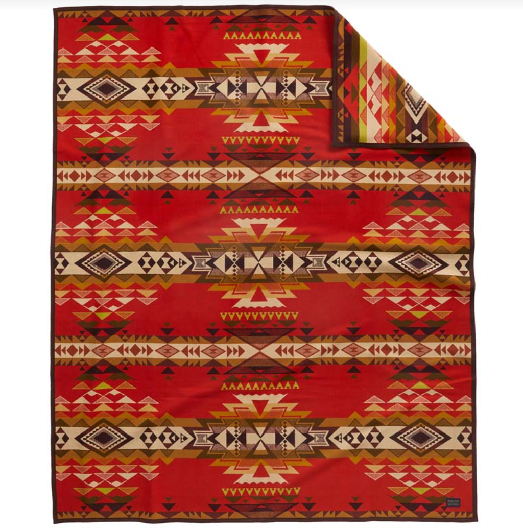 Pendleton | Jacquard Twin Robe Limited Edition | Highland Peak Red