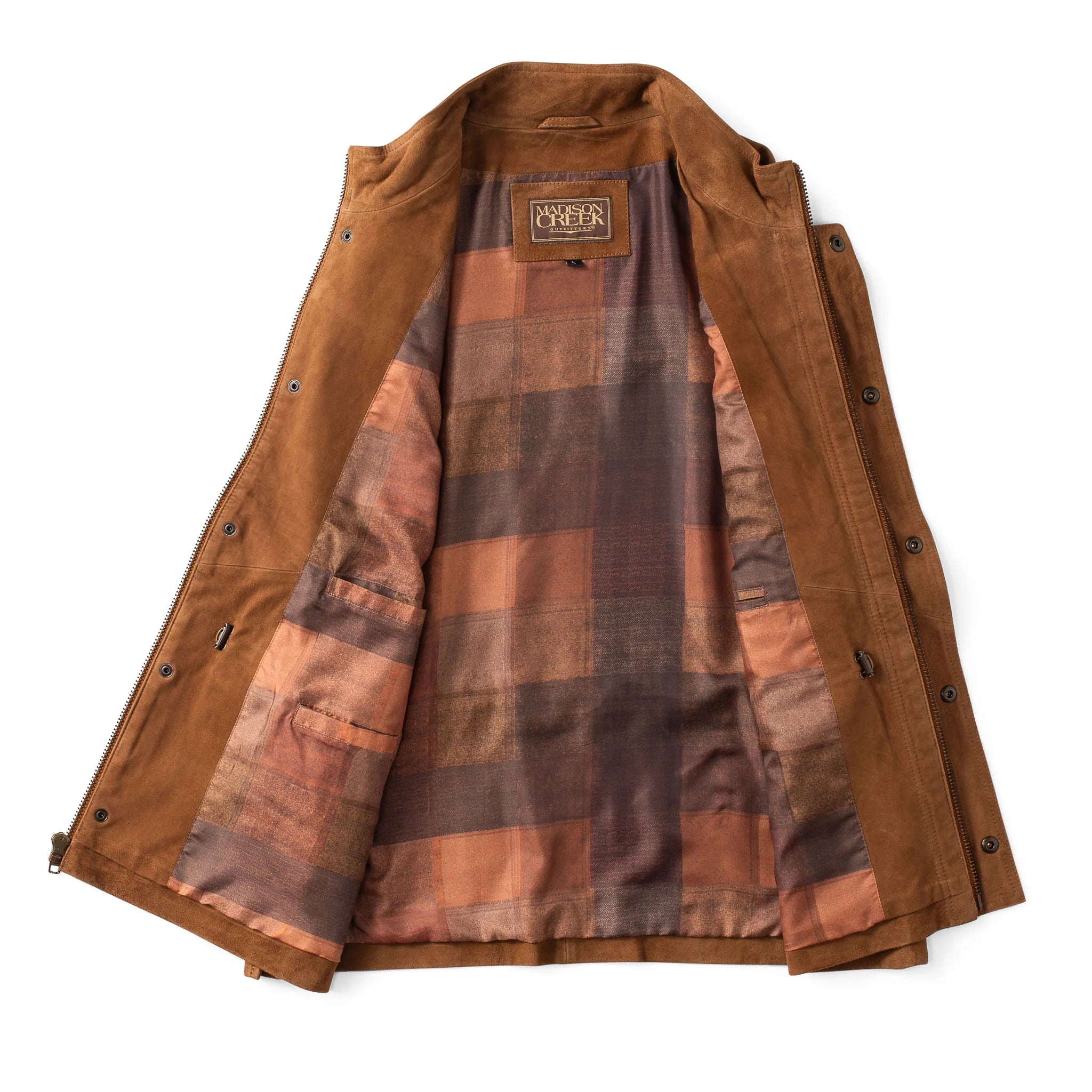 Madison Creek Outfitters | Bandera Suede Vest | Whiskey