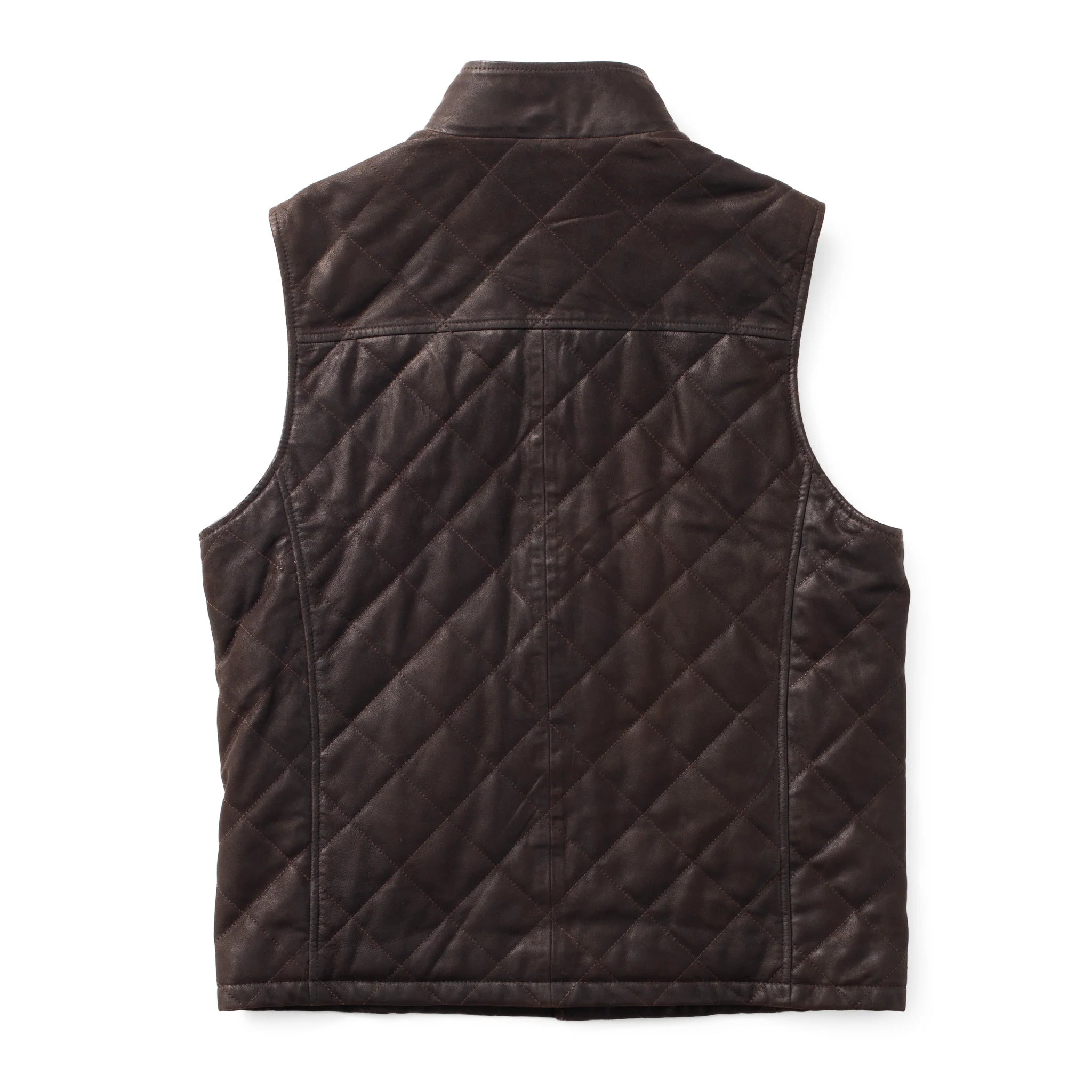 Madison Creek Outfitters | Beaver Creek Waxed Suede Vest | Espresso