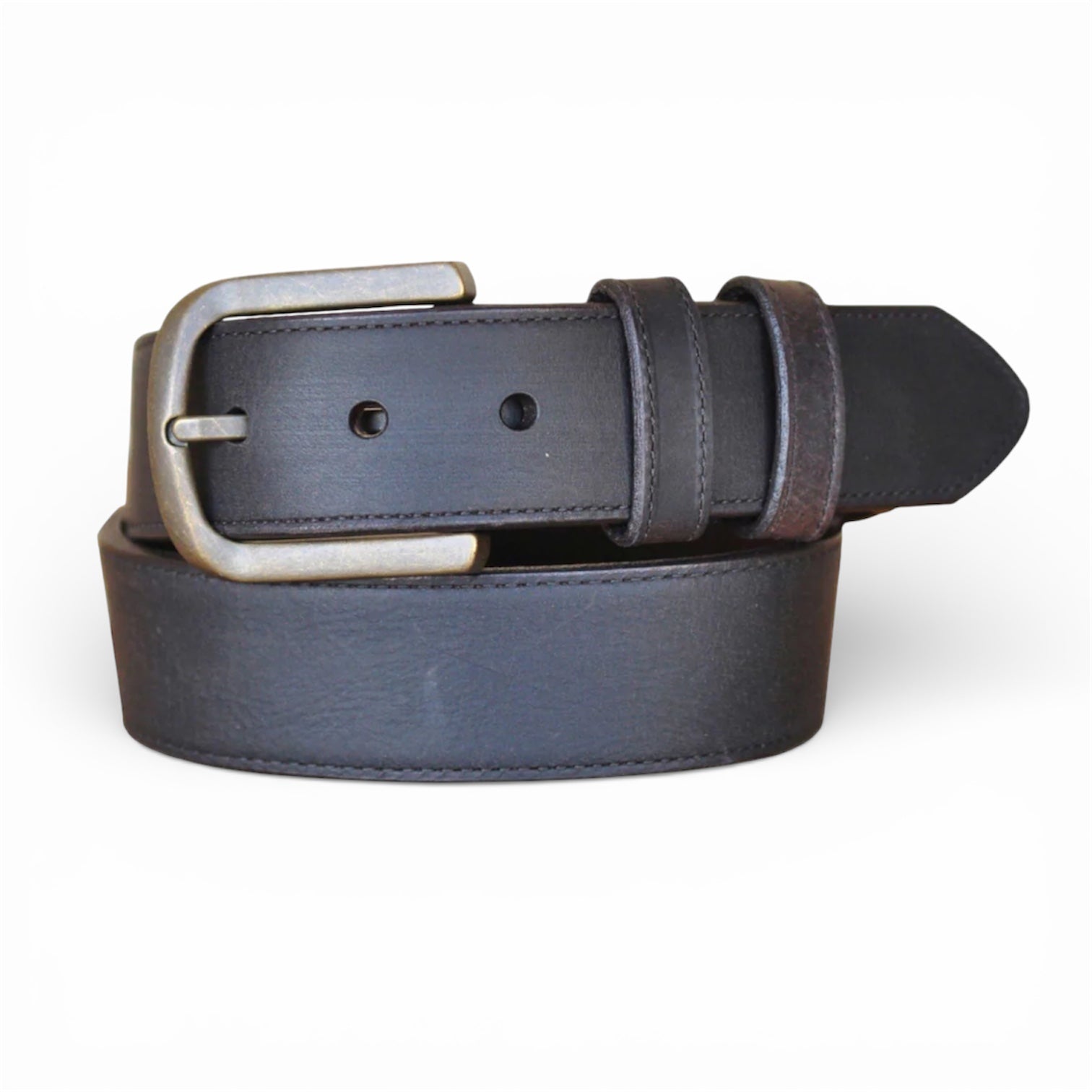 Vintage Bison | Calhoun Bison Men's Belt | Chocolate