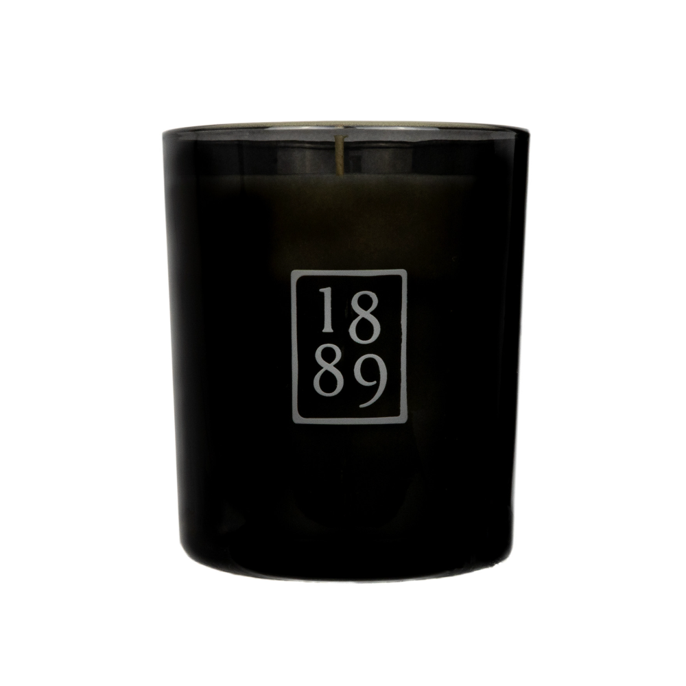 1889 Wax Lighting | 10 oz. Smoked Glass Votive | Trapper