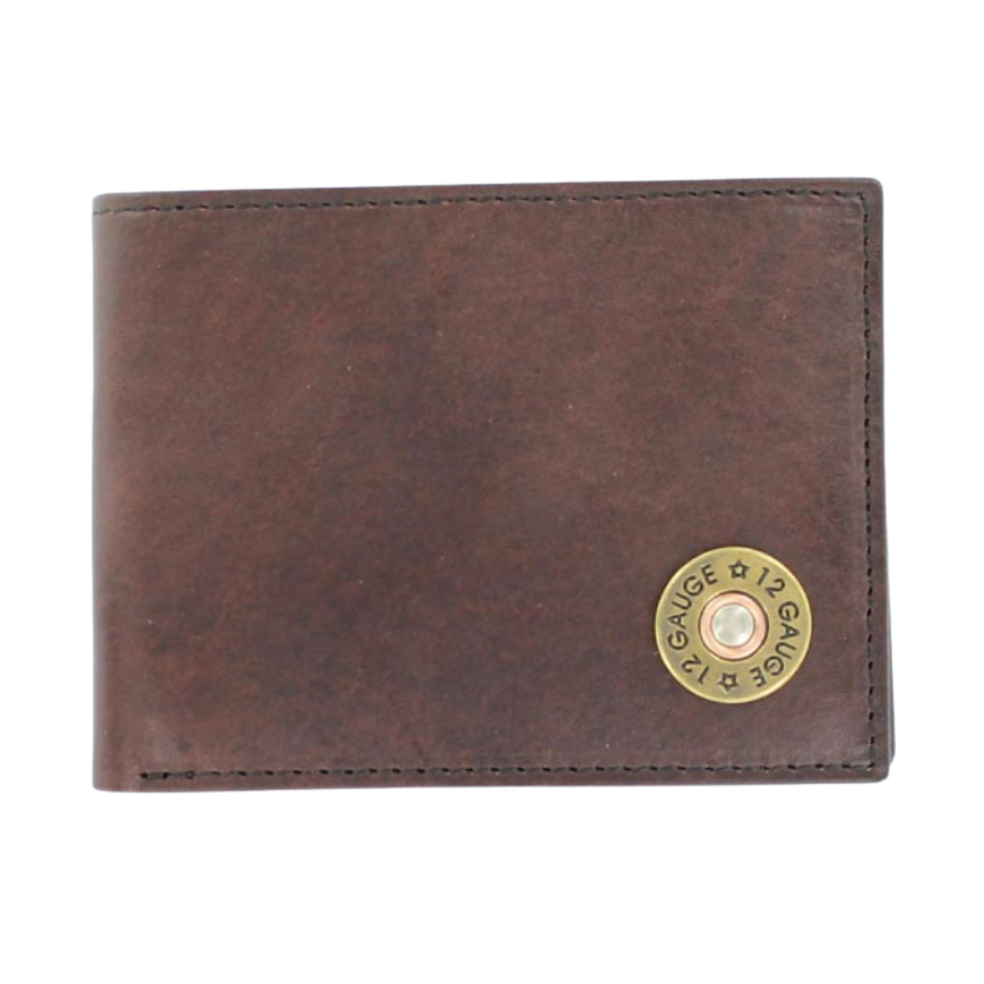Outdoor Bifold Wallet with Shotgun Shell Concho