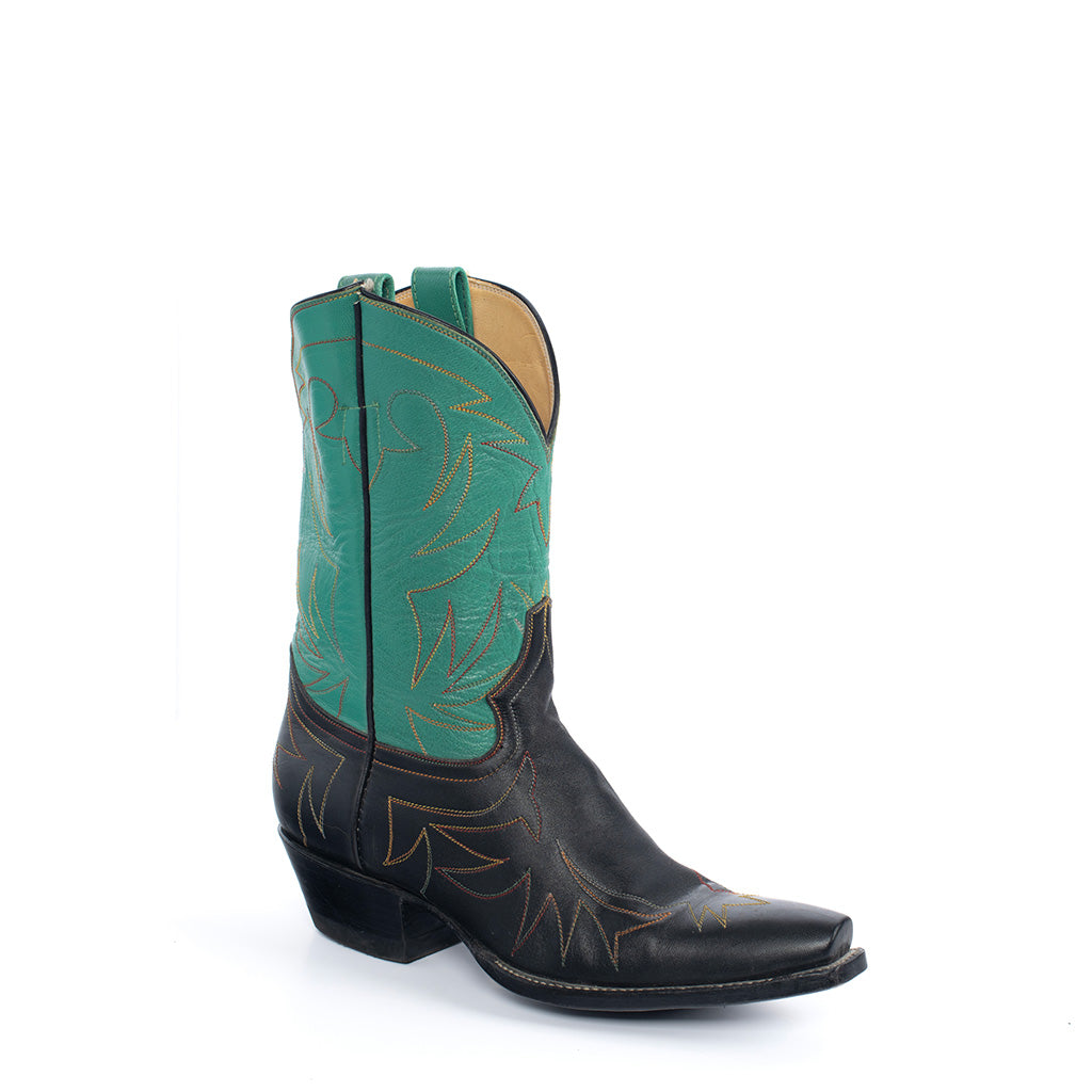 Rocket Buster Women's Teal & Blue Cowboy Boots | 7 1/2 M