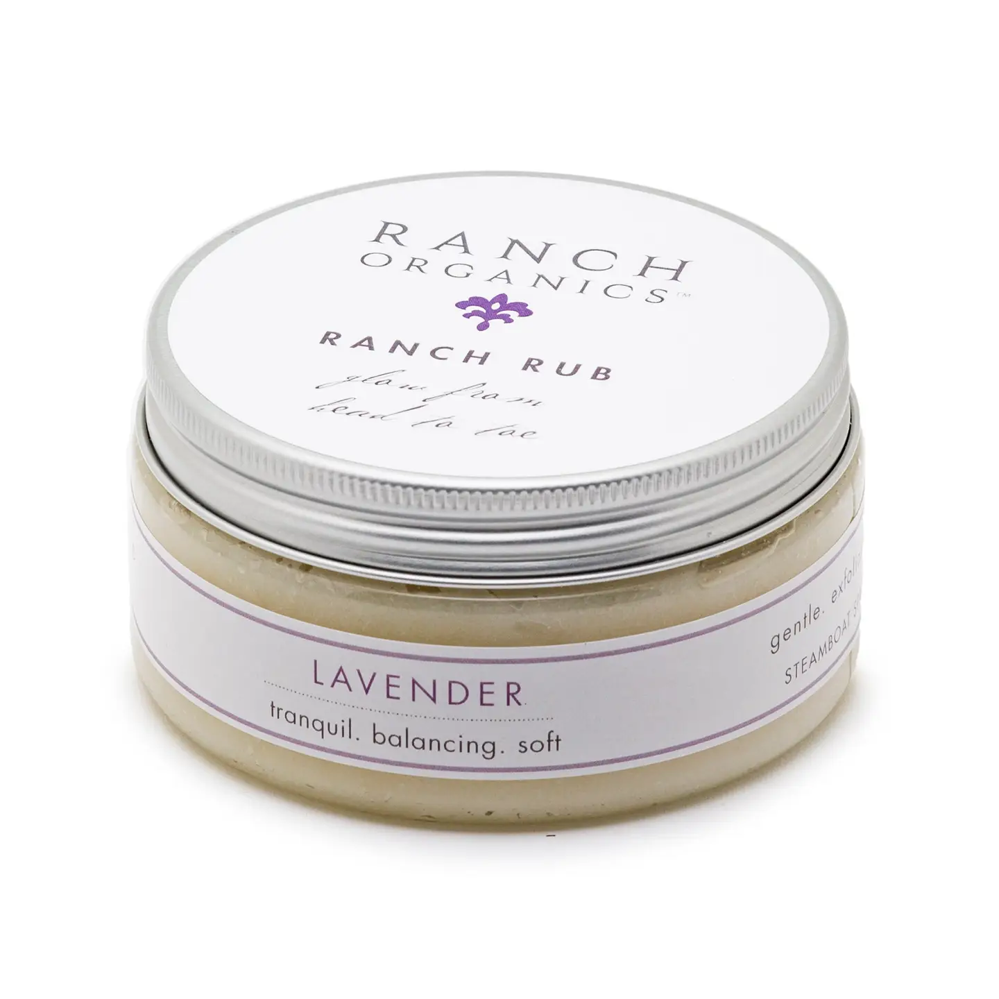 Ranch Organics | Ranch Rub Sugar Scrub | 8 oz. | Lavender