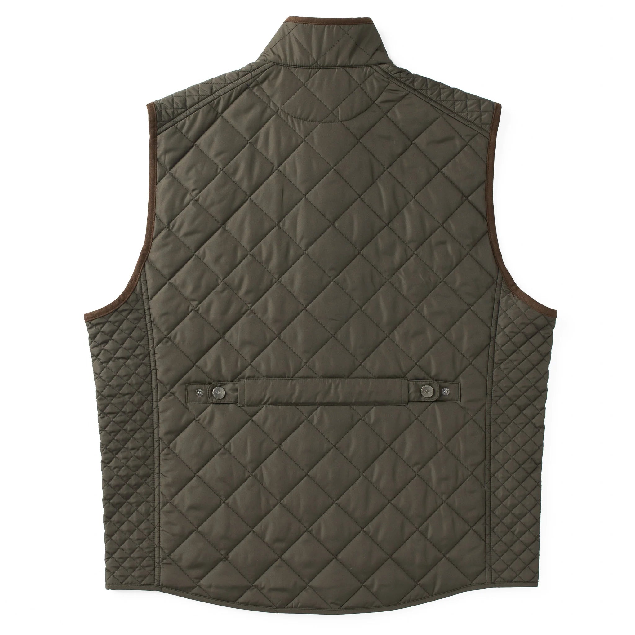 Madison Creek Outfitters | Greenville Diamond Quilted Vest | Loden