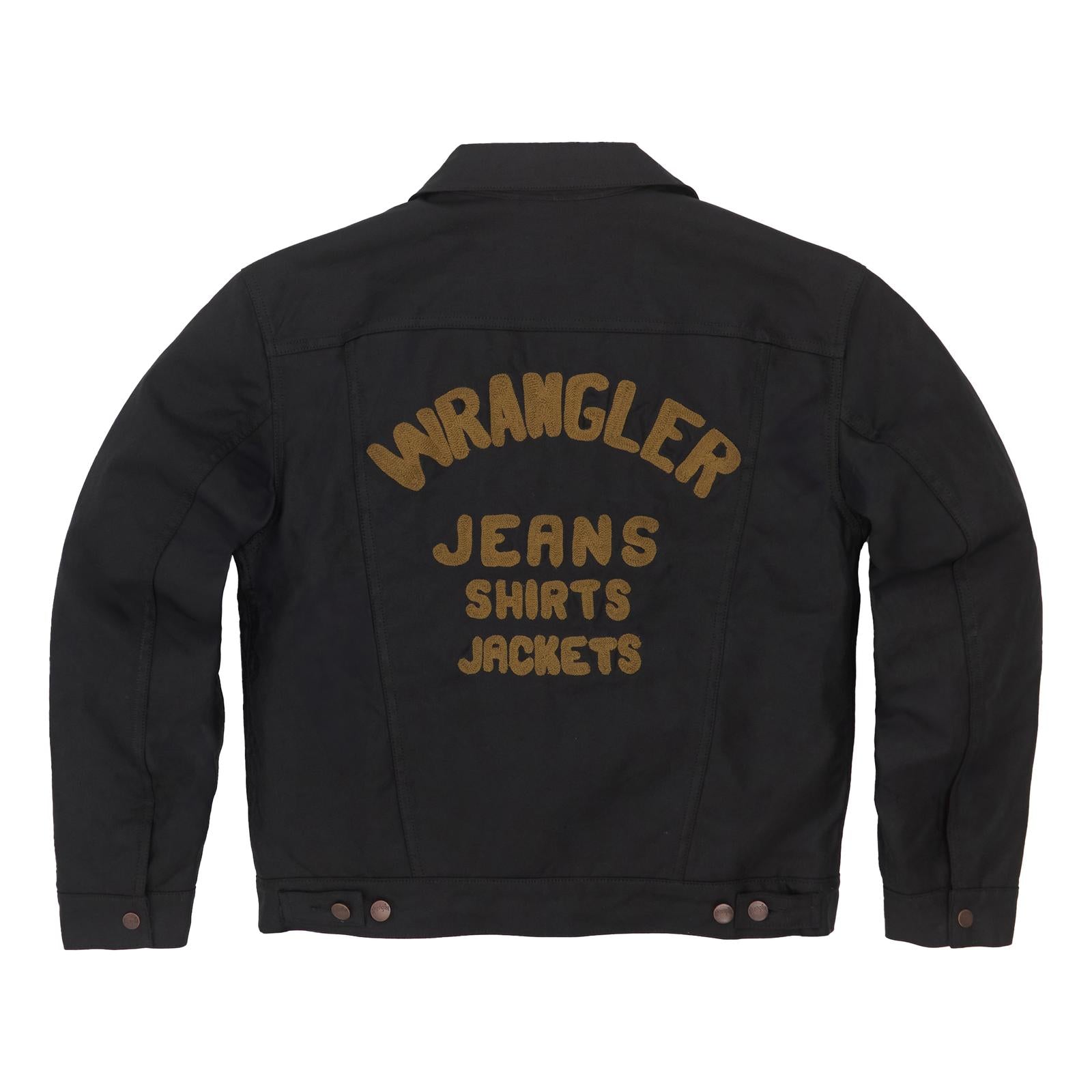 Wrangler® X Filson Adventure Jacket | Black w/ Chainstitching