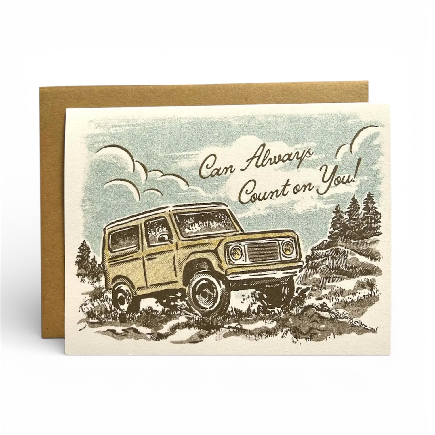 Overland Truck Can Count On You Greeting Card