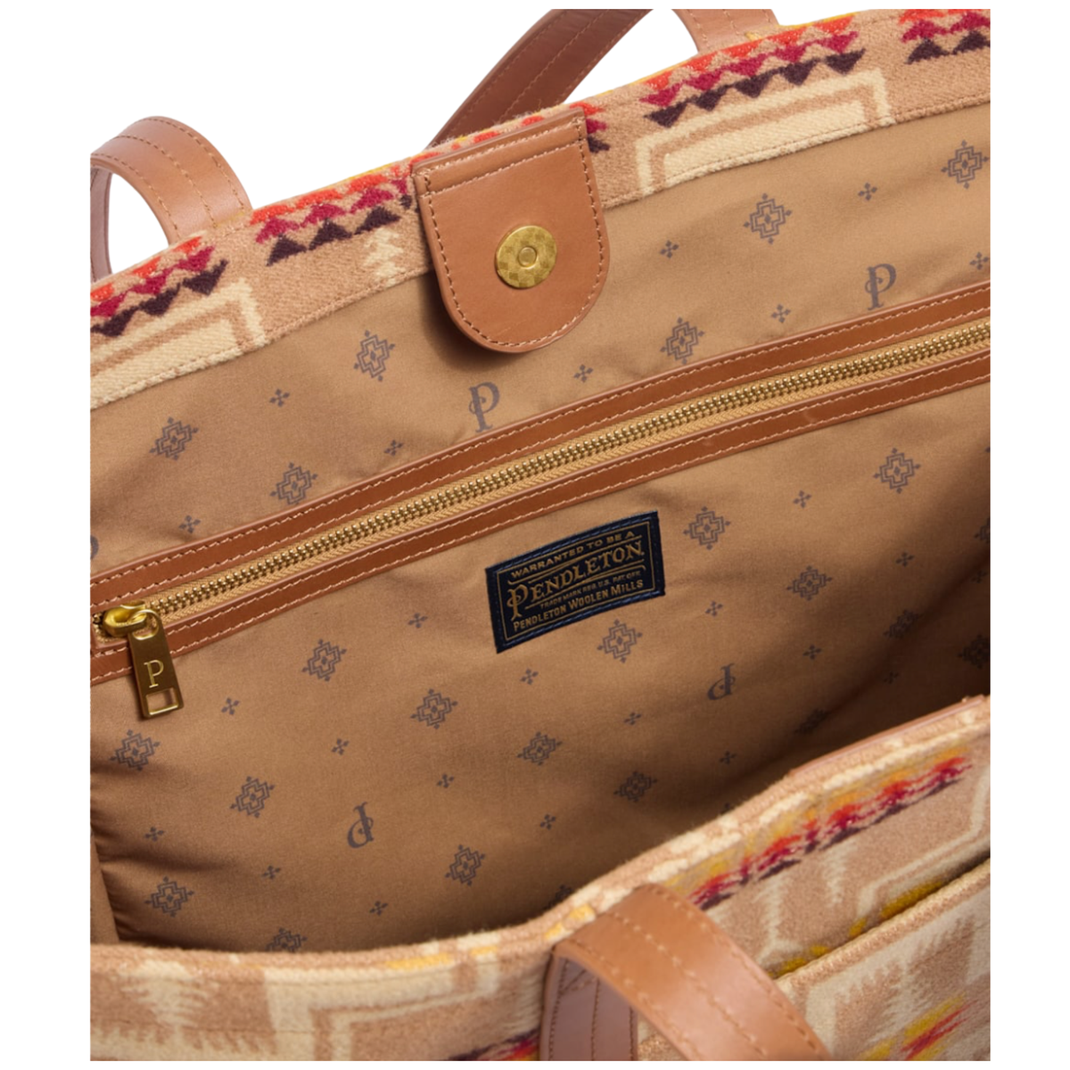 Harding Jacquard Wool Tote