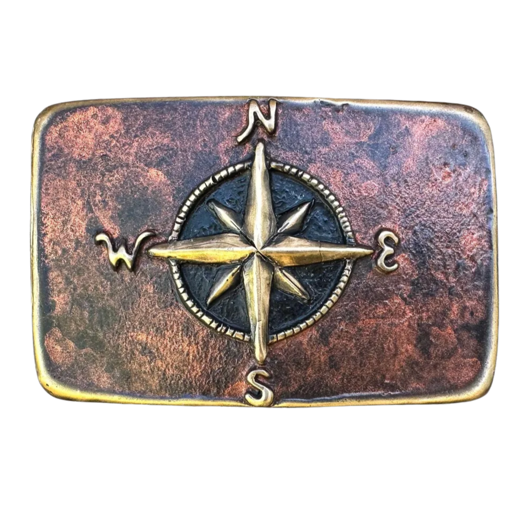 True North Compass Belt Buckle
