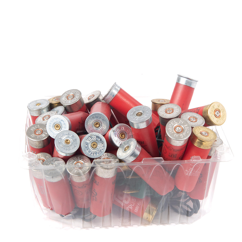 Hank's Bunkhouse | Upcycled Shotgun Shell Lights | Red