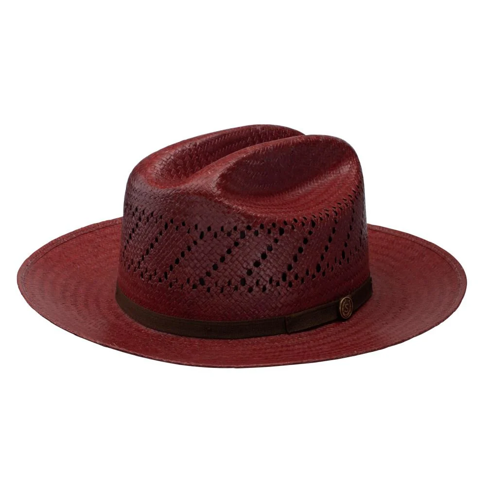 Stetson | Redwood Straw Fedora Hat display picture 3