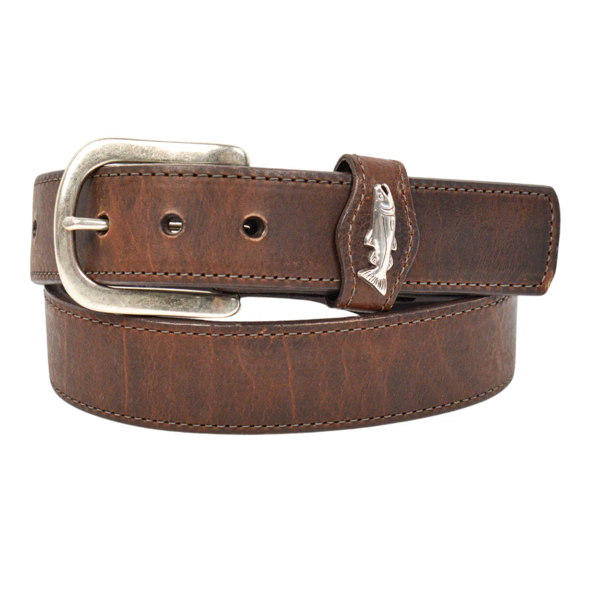 Vintage Bison | Big Fish Belt | Mocha