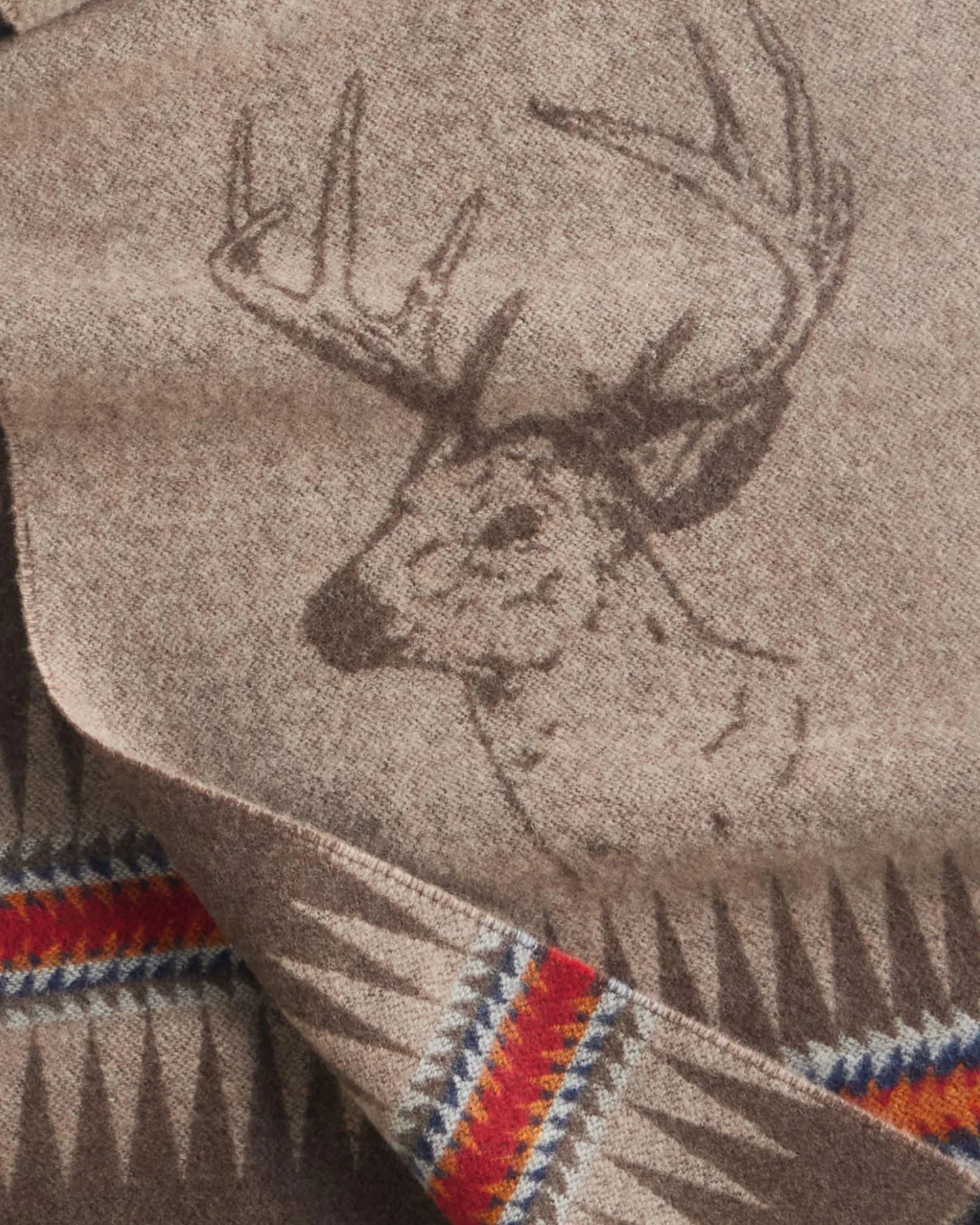 Pendleton | Jacquard Scarf | Sawtooth Buck