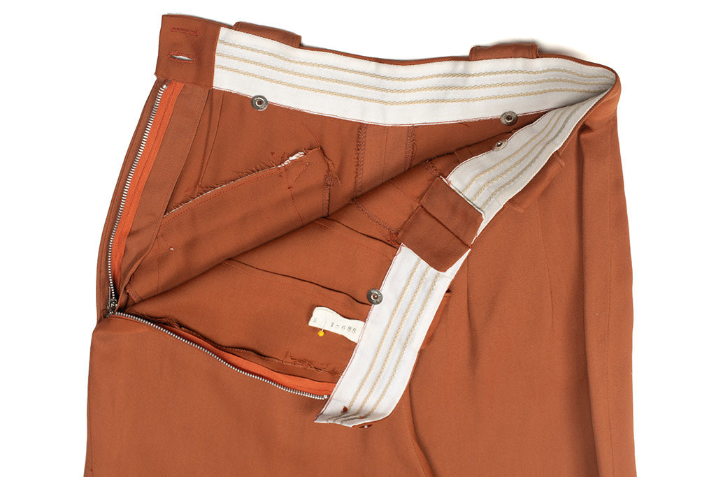 Vintage Ranch Maid Rust Gabardine 2 Piece Set 11