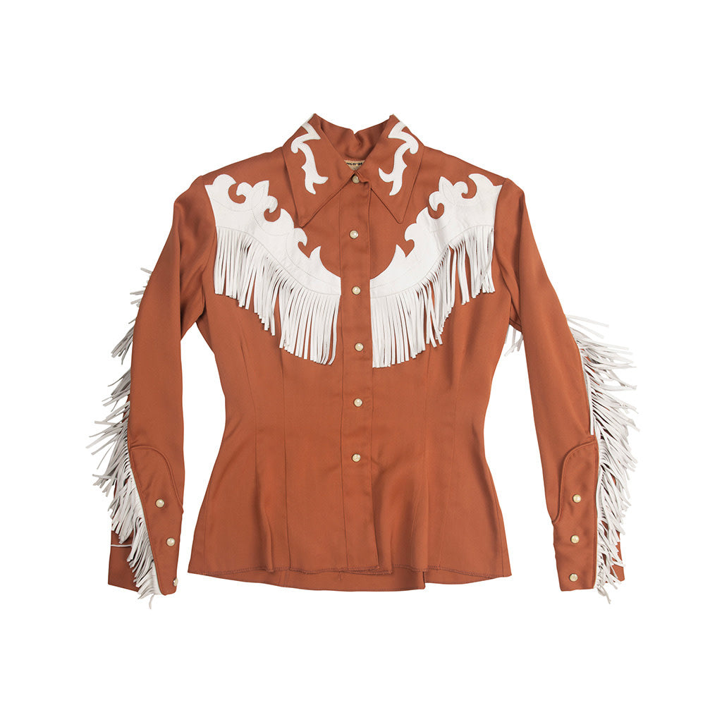 Vintage Ranch Maid Rust Gabardine 2 Piece Set 12