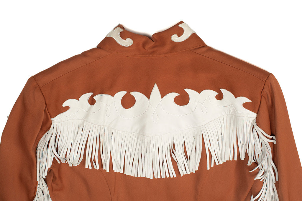 Vintage Ranch Maid Rust Gabardine 2 Piece Set 3