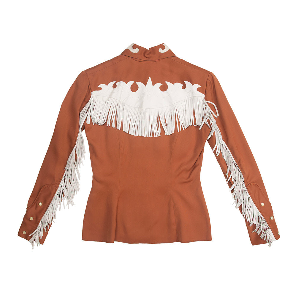 Vintage Ranch Maid Rust Gabardine 2 Piece Set 6