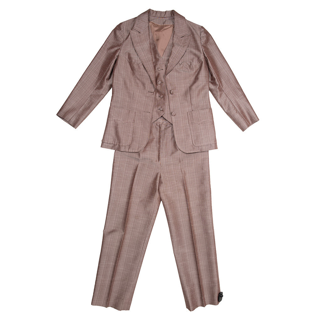 Vintage Sharkskin Western Suit 1