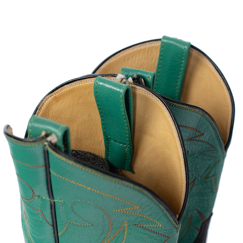 Rocket Buster Women's Teal & Blue Cowboy Boots | 7 1/2 M