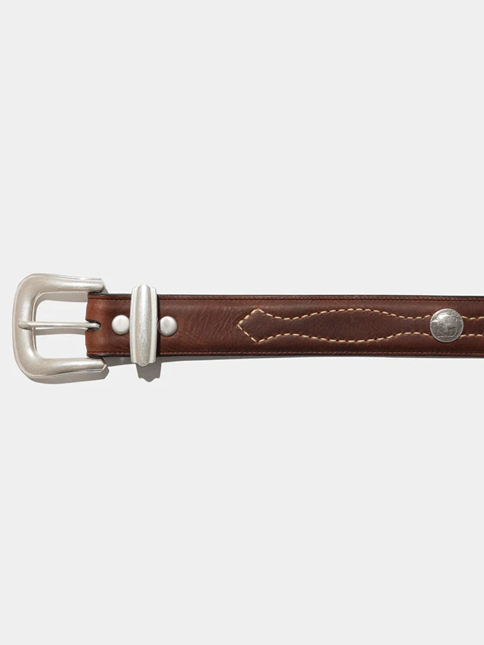 Vintage Bison | Dalton Belt | Saddle