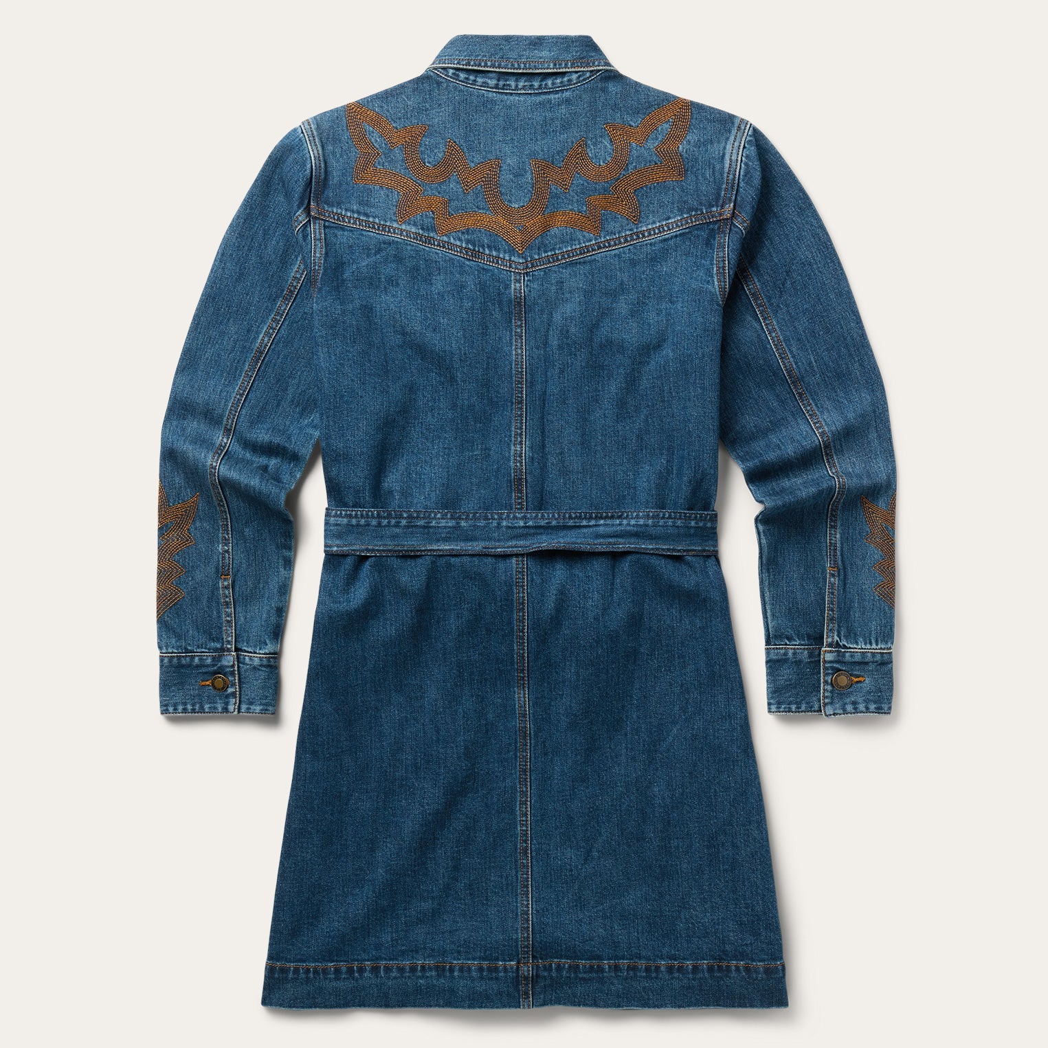Stetson | Belted Denim Shirt Dress