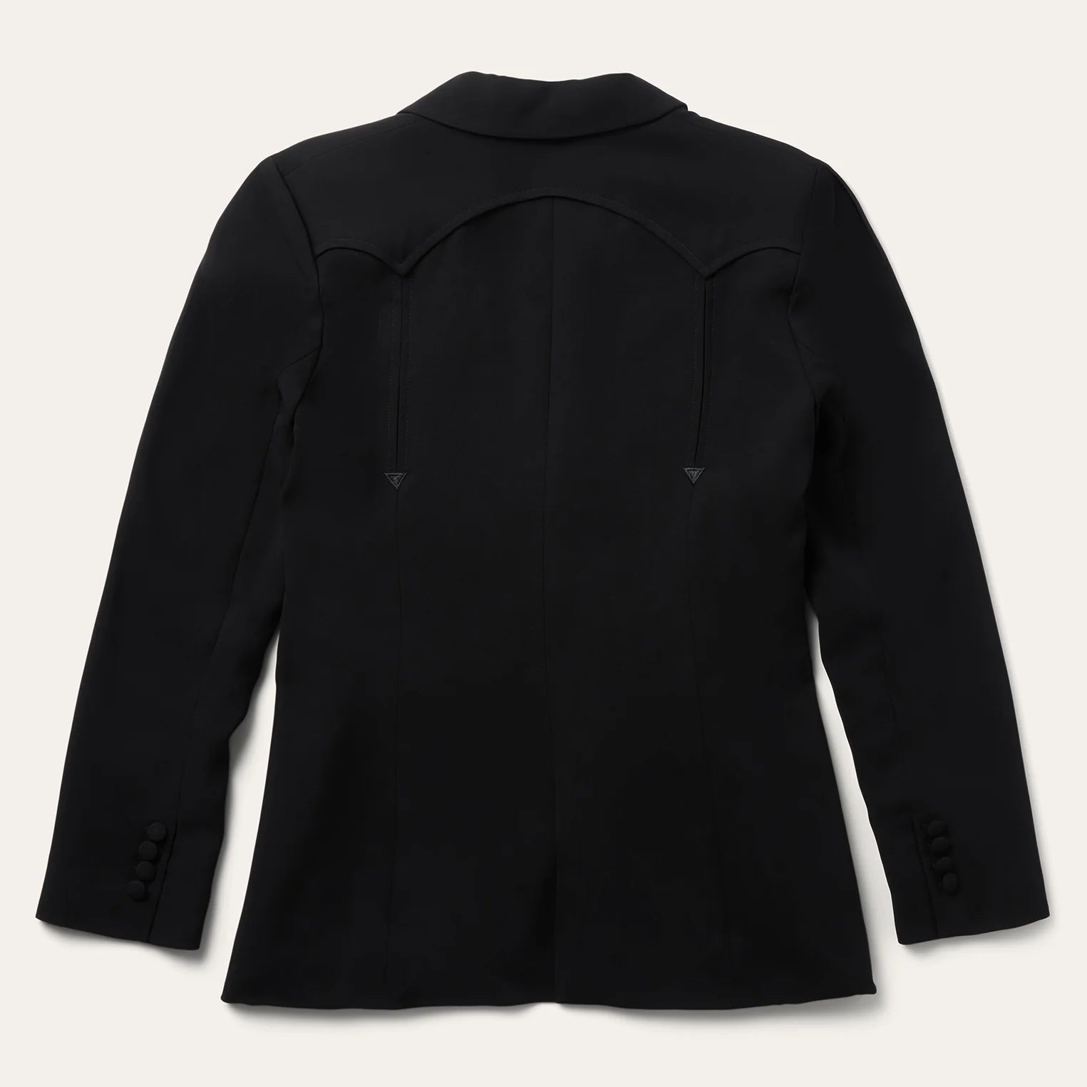 Stetson | Western Blazer W/Notch Collar | Black