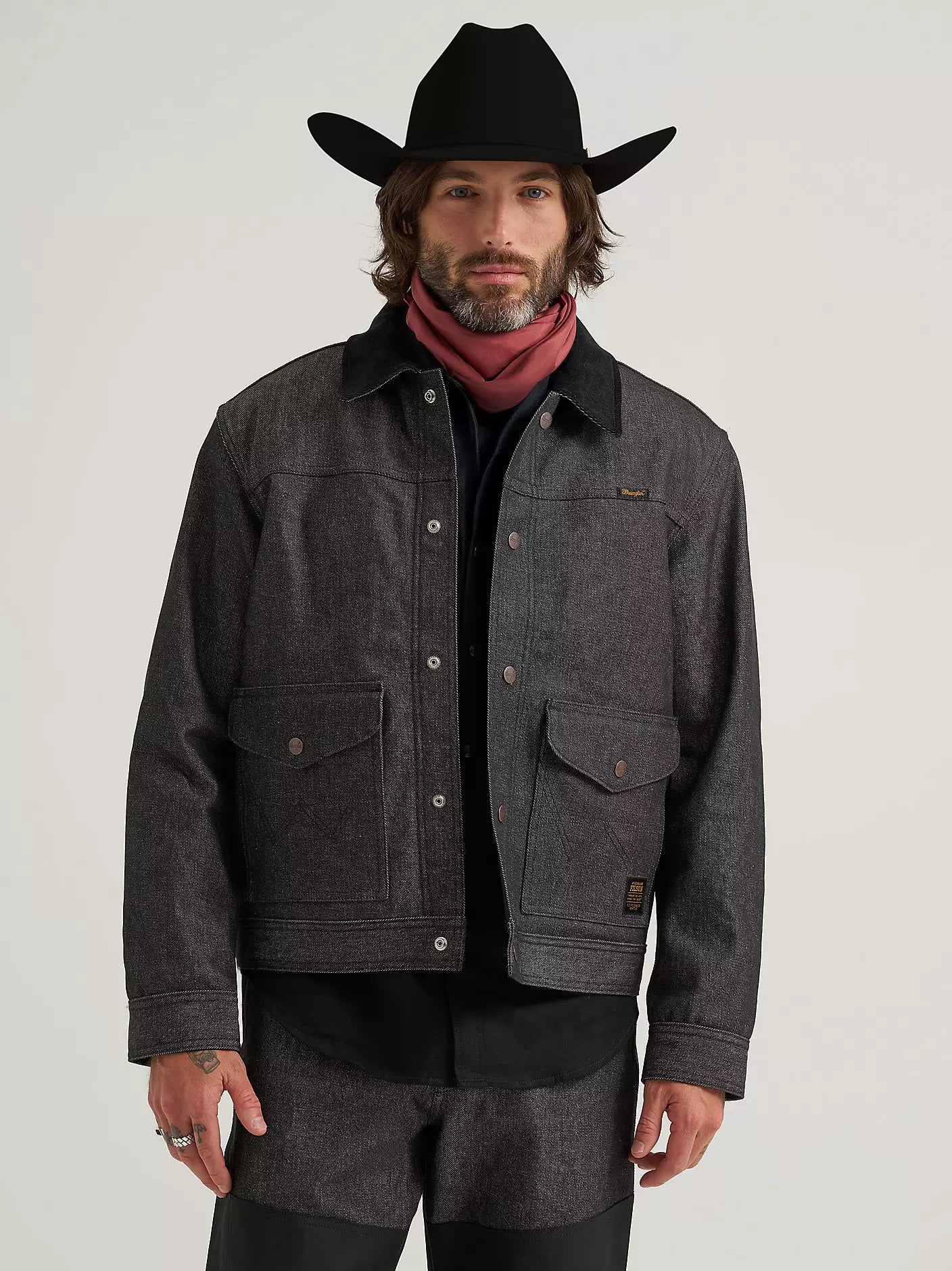 Wrangler® X Filson Denim Work Jacket | Black