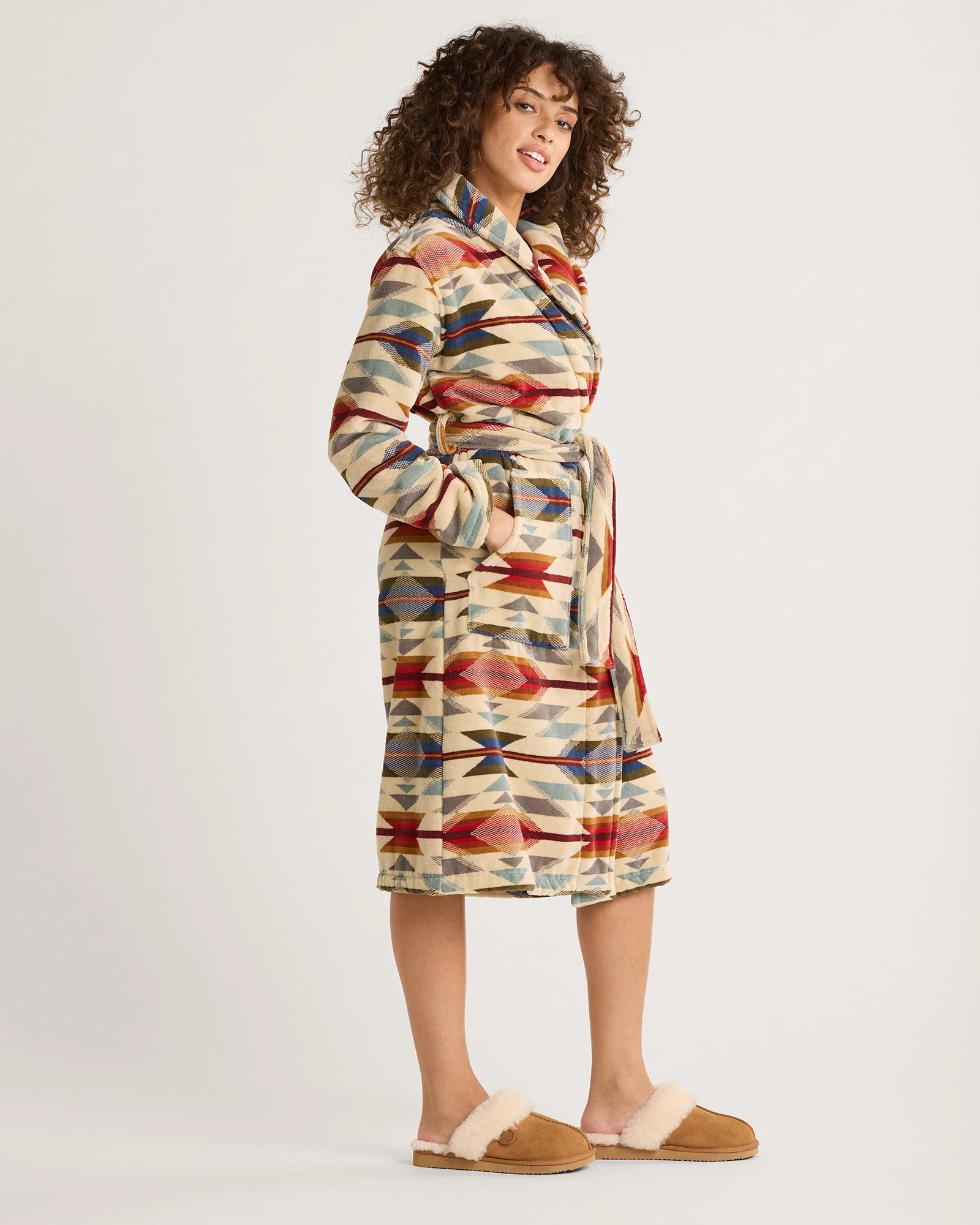Pendleton | Women's Robe | Wyeth Trail Oatmeal