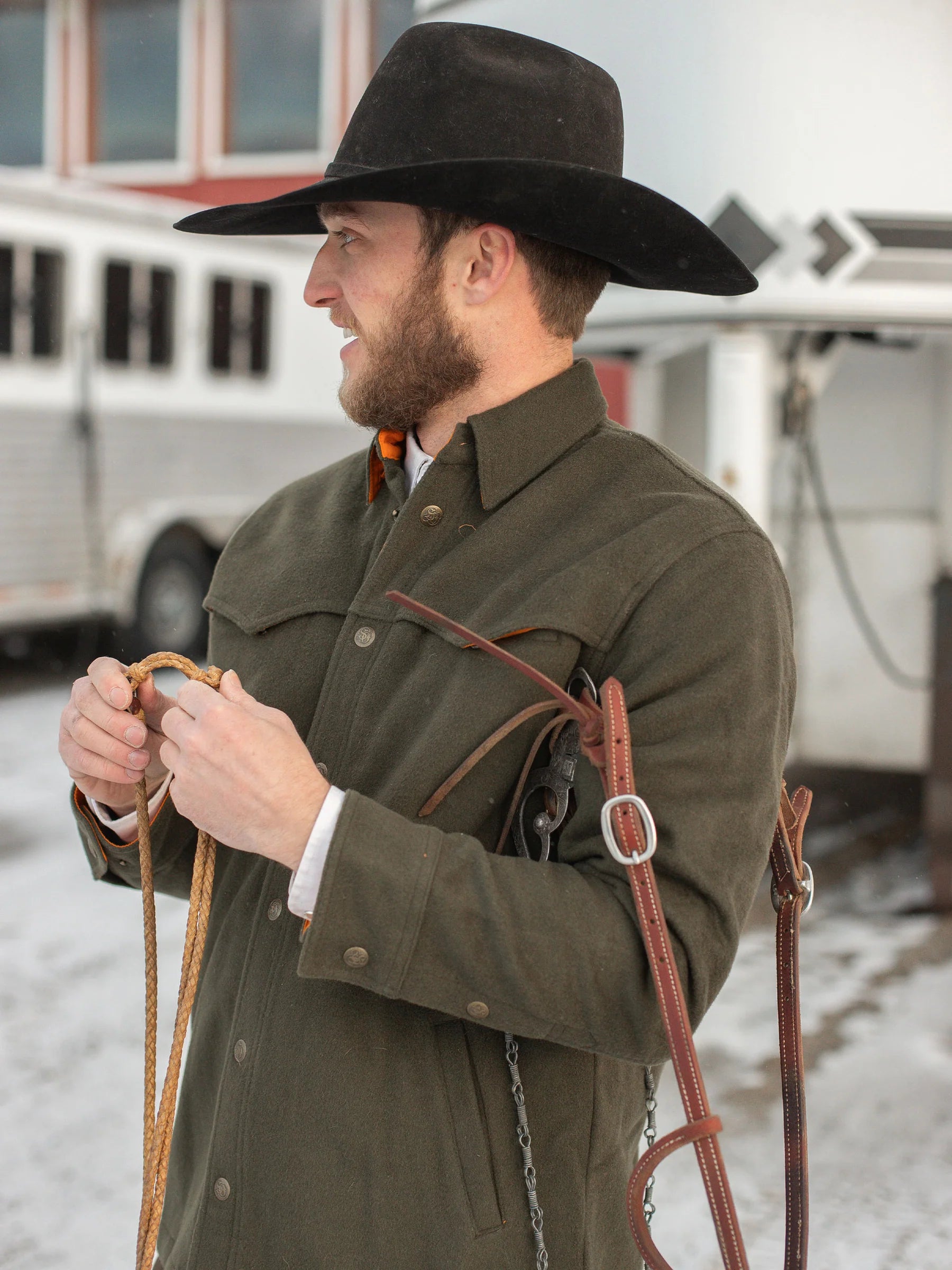 Schaefer Outfitters | Wool Overshirt | Olive