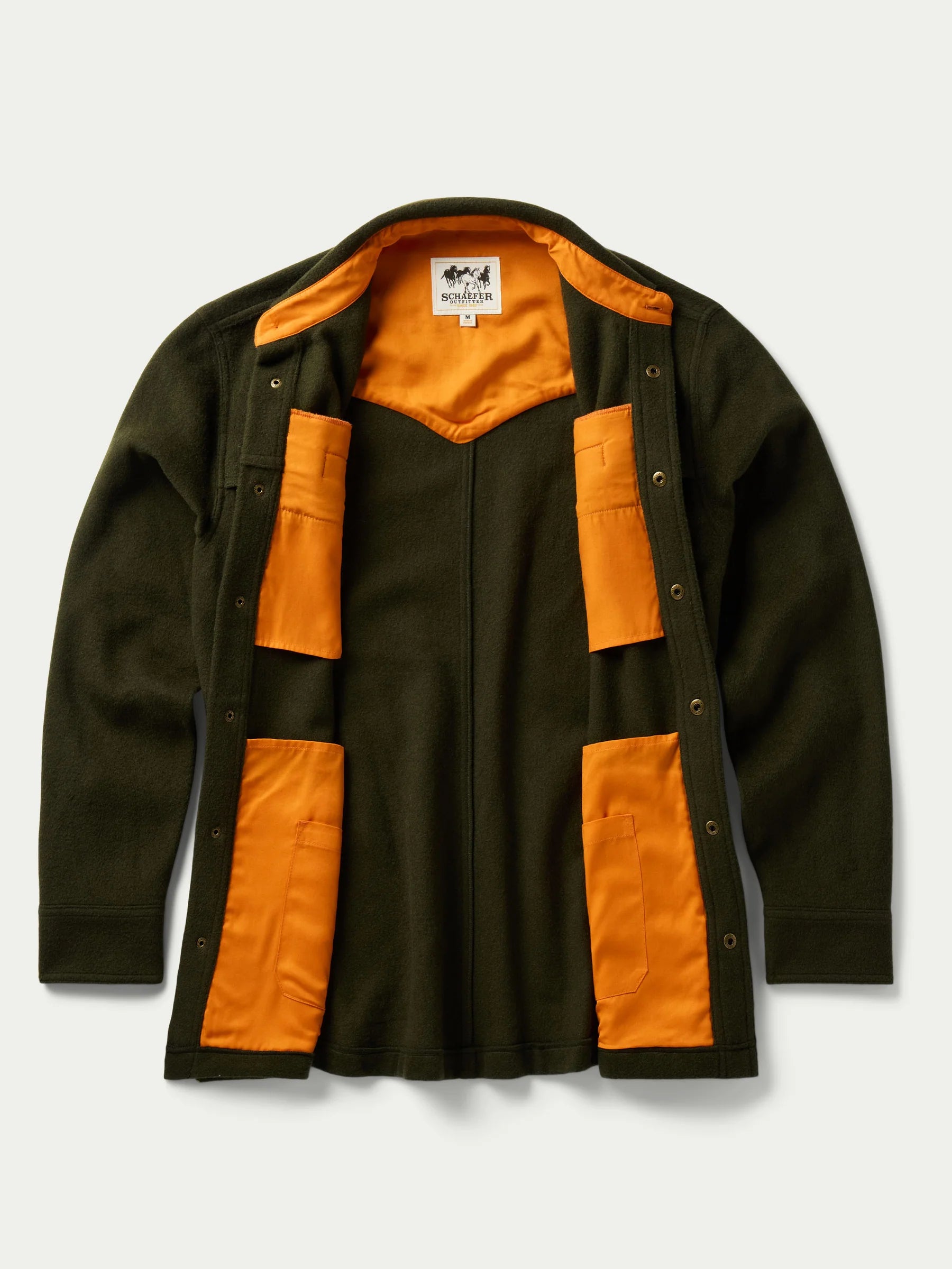 Schaefer Outfitters | Wool Overshirt | Olive