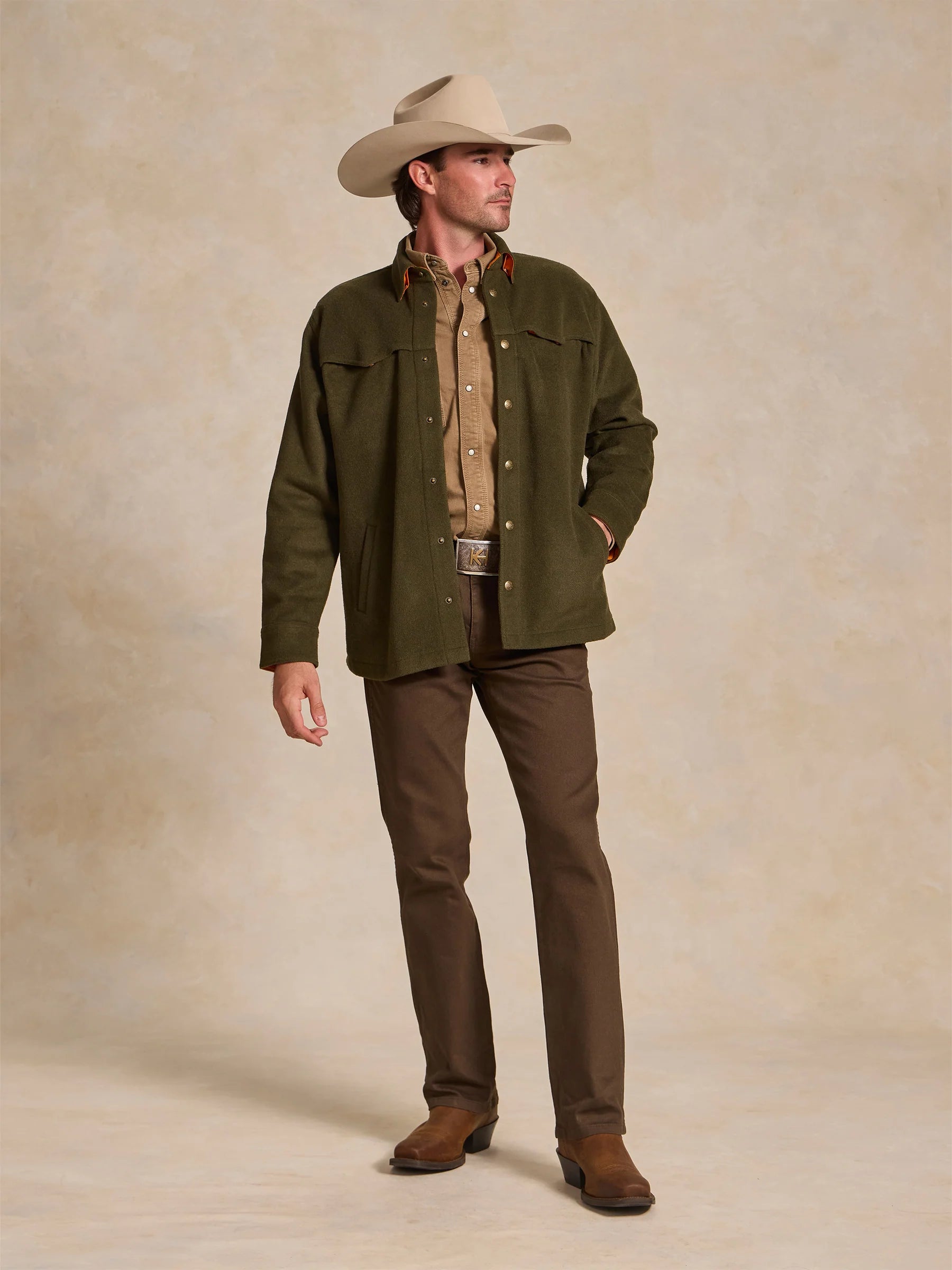 Schaefer Outfitters | Wool Overshirt | Olive