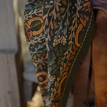 Western Harvest Silk Wild Rag Scarf | Deep Juniper | 26 x 26