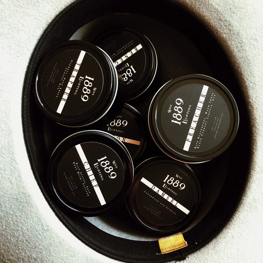 1889 Wax Lighting | 4 oz. Votive Tin | Nocturne