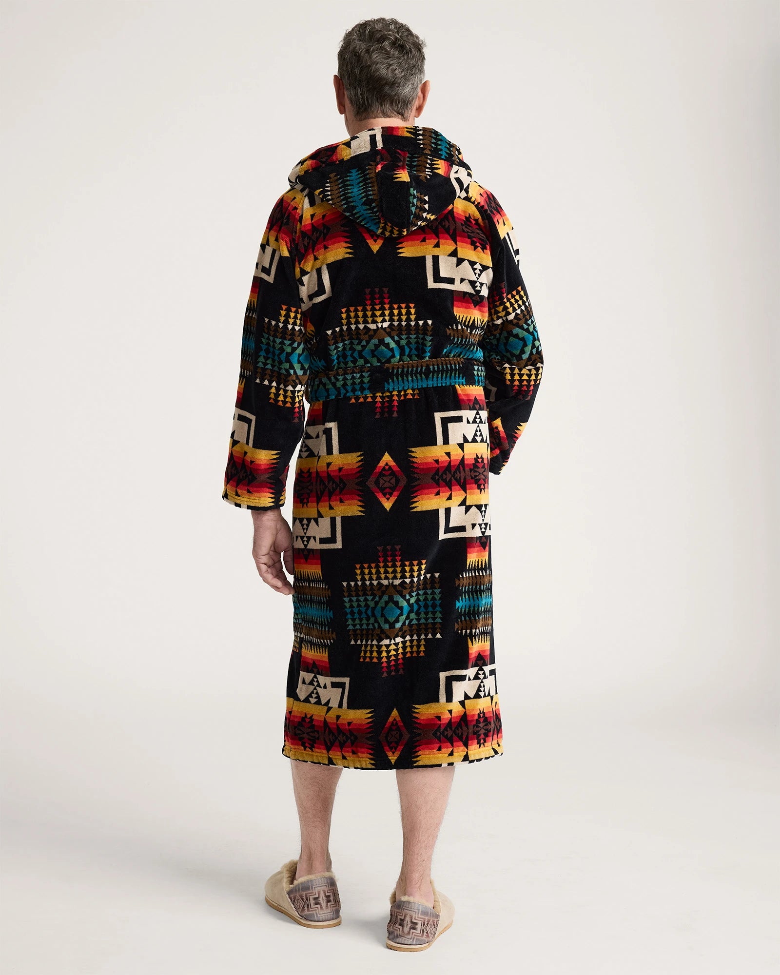 Pendleton | Men's Robe | Chief Joseph Black